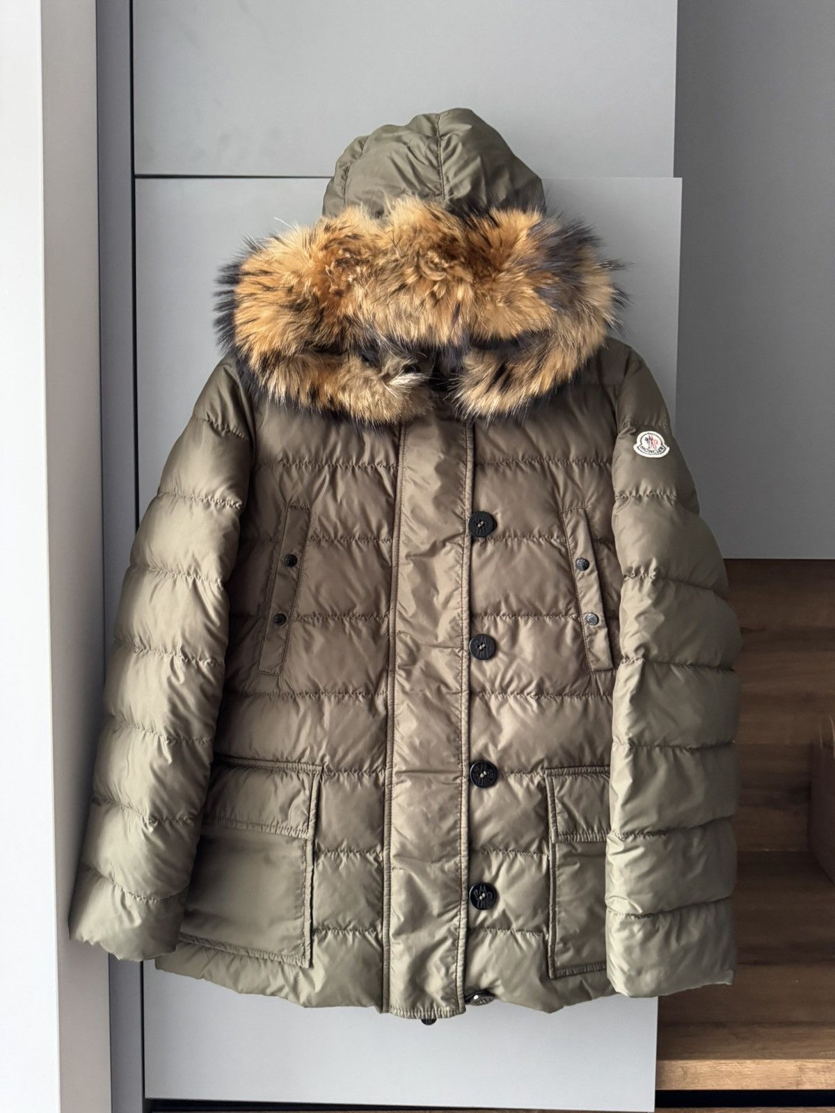 Moncler Moncler Woman Puffer Parka Jacket size 4 Size L / US 10 / IT 46 - 1 Thumbnail