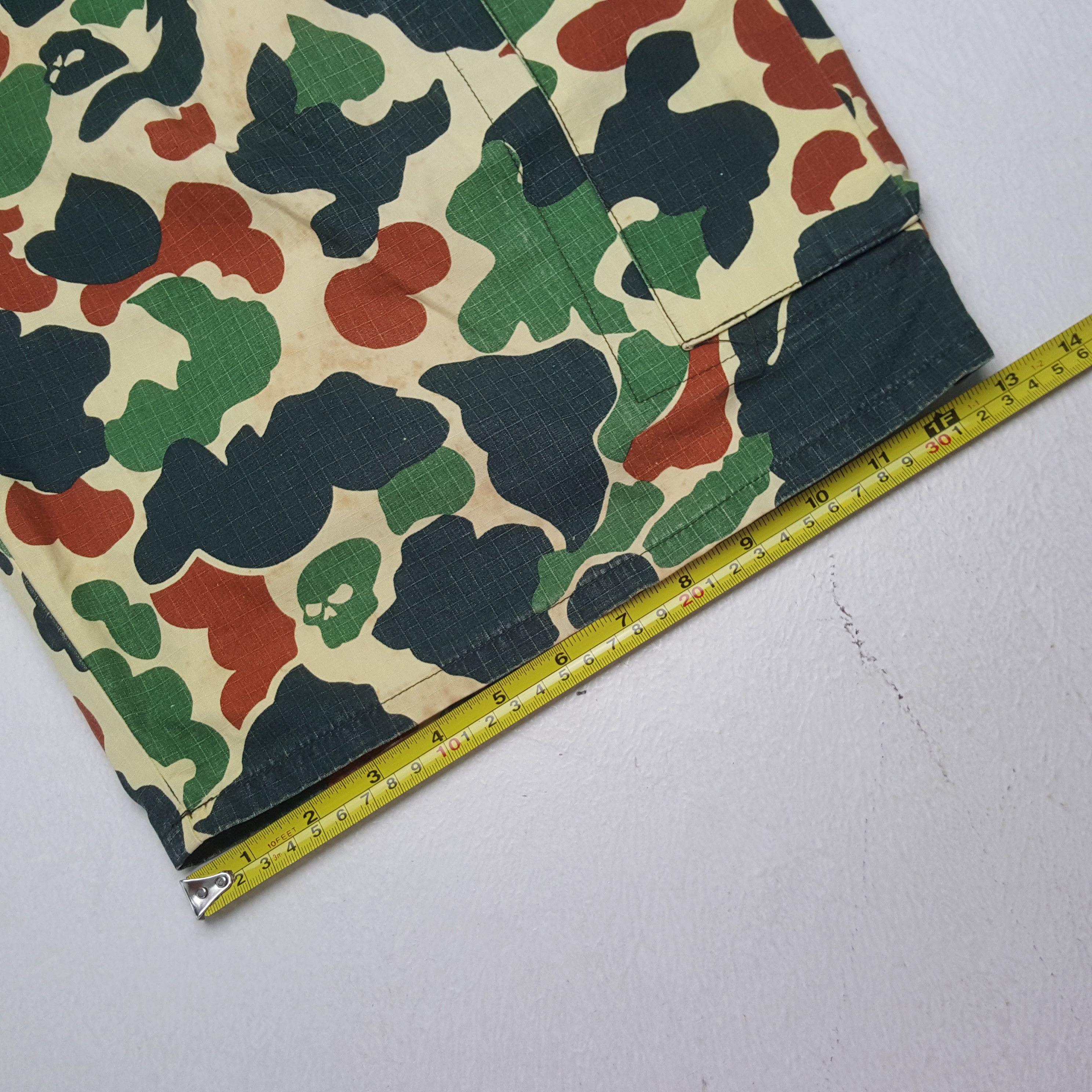 Japanese Brand Military Camo Design Style Short Pants RR11 Size US 32 / EU 48 - 8 Thumbnail