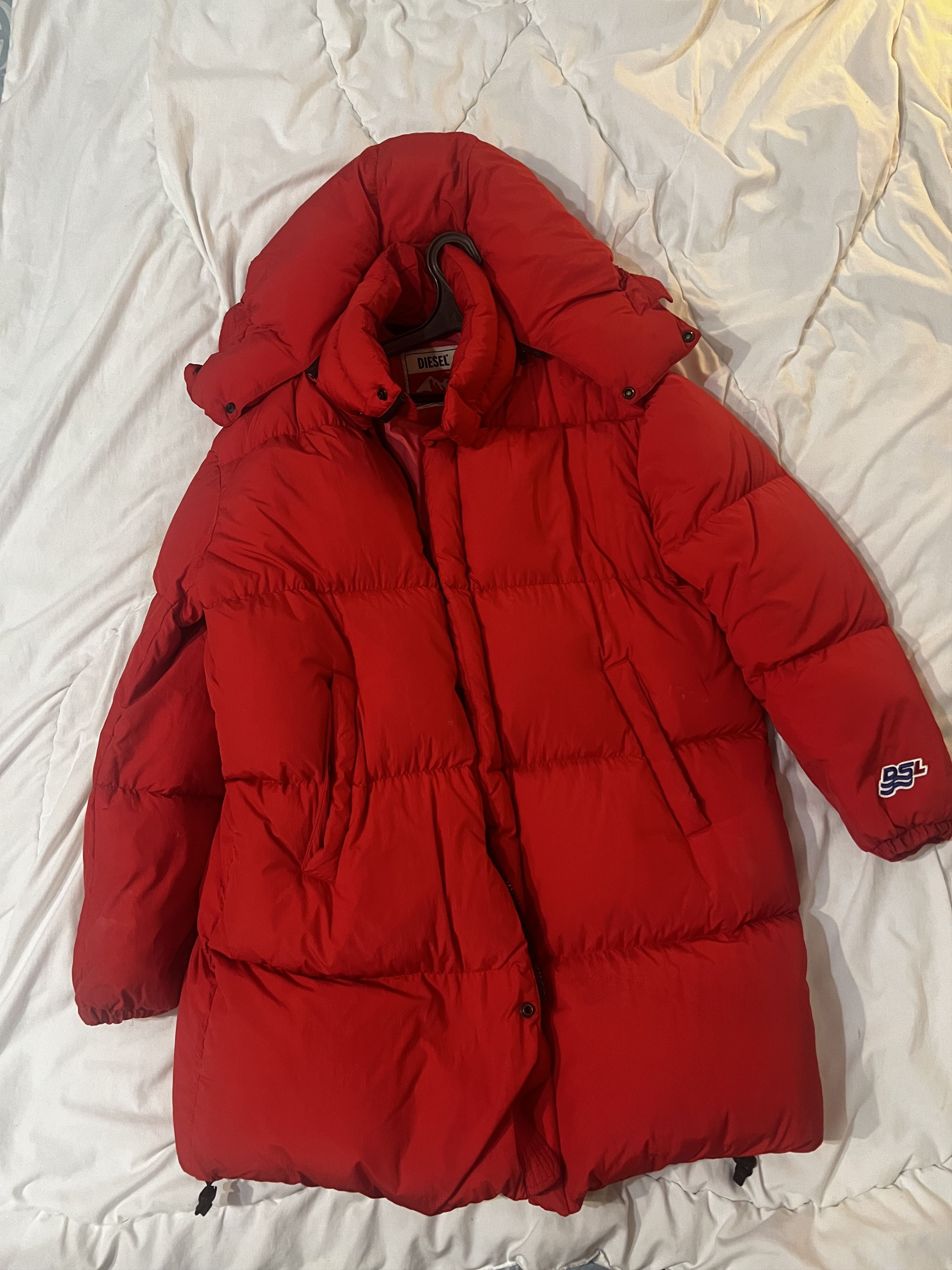 Diesel Diesel - Down Jacket - W-ROLF-LONG Size US L / EU 52-54 / 3 - 3 Thumbnail