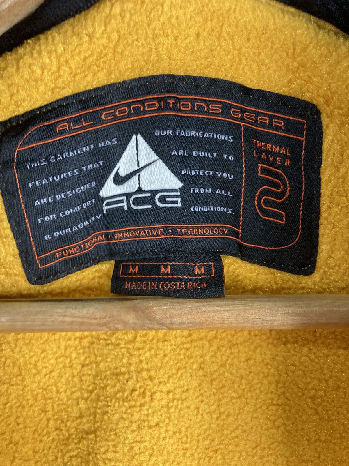 Nike ACG Vintage NIKE ACG SWOOSH Sportswear Polartec Fleece Size US M / EU 48-50 / 2 - 6 Thumbnail