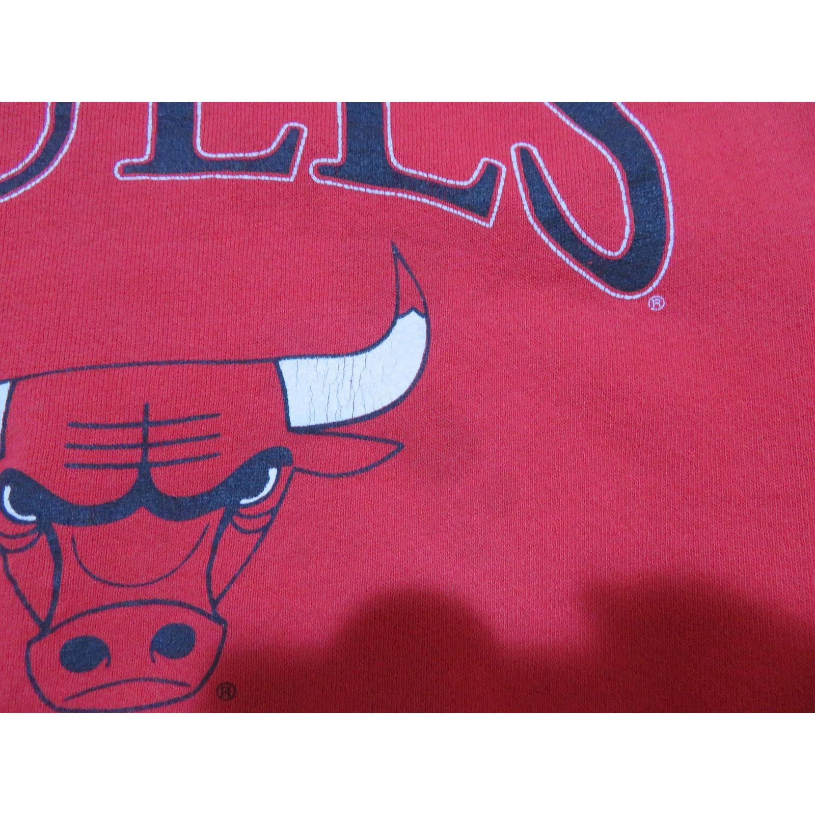 Lee Chicago Bulls Sweatshirt, Lee Sport NBA, Red (Youth L) 90s Size US L / EU 52-54 / 3 - 7 Thumbnail