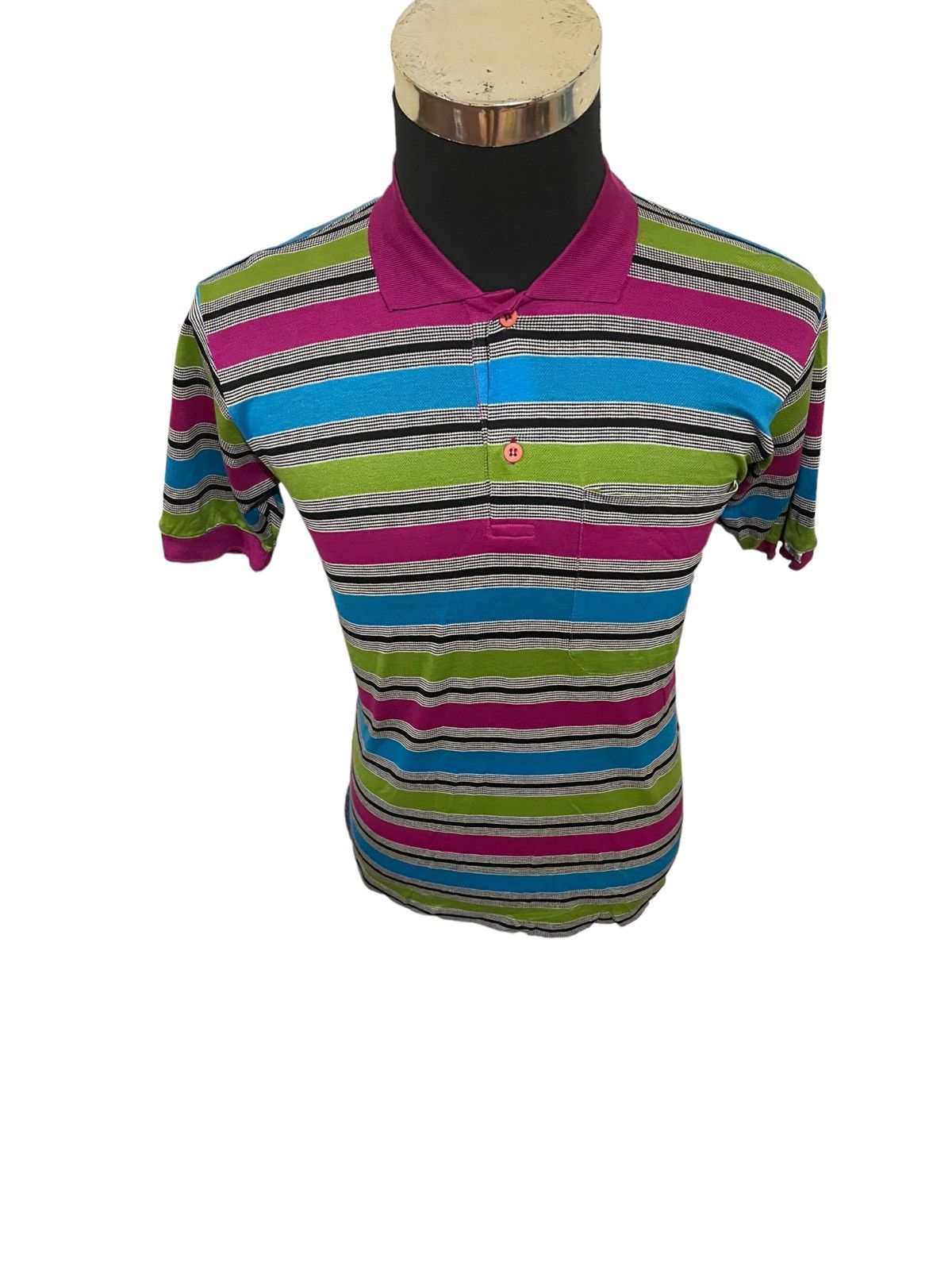 Missoni 90s Missoni 🇮🇹 Italy Polo Shirt Size US M / EU 48-50 / 2 - 9 Thumbnail