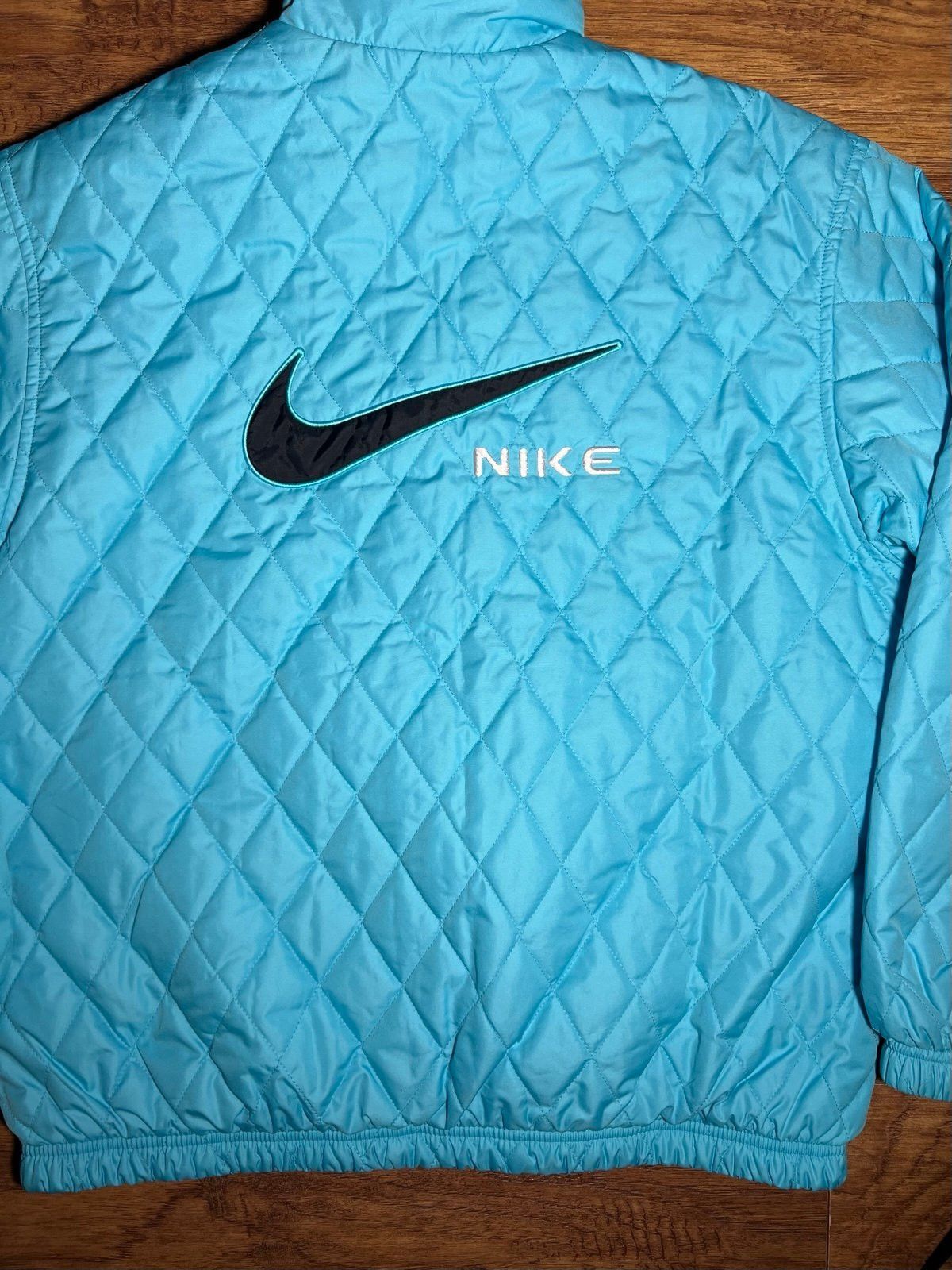 Nike Nike Y2K Vintage Blue Puffer Jacket size Medium Size M / US 6-8 / IT 42-44 - 3 Thumbnail