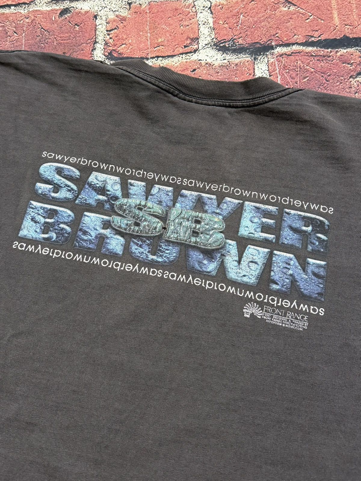 Band Tees Vintage Sawyer Brown Tee Faded Country Band 2001 Distressed Size US XL / EU 56 / 4 - 5 Thumbnail