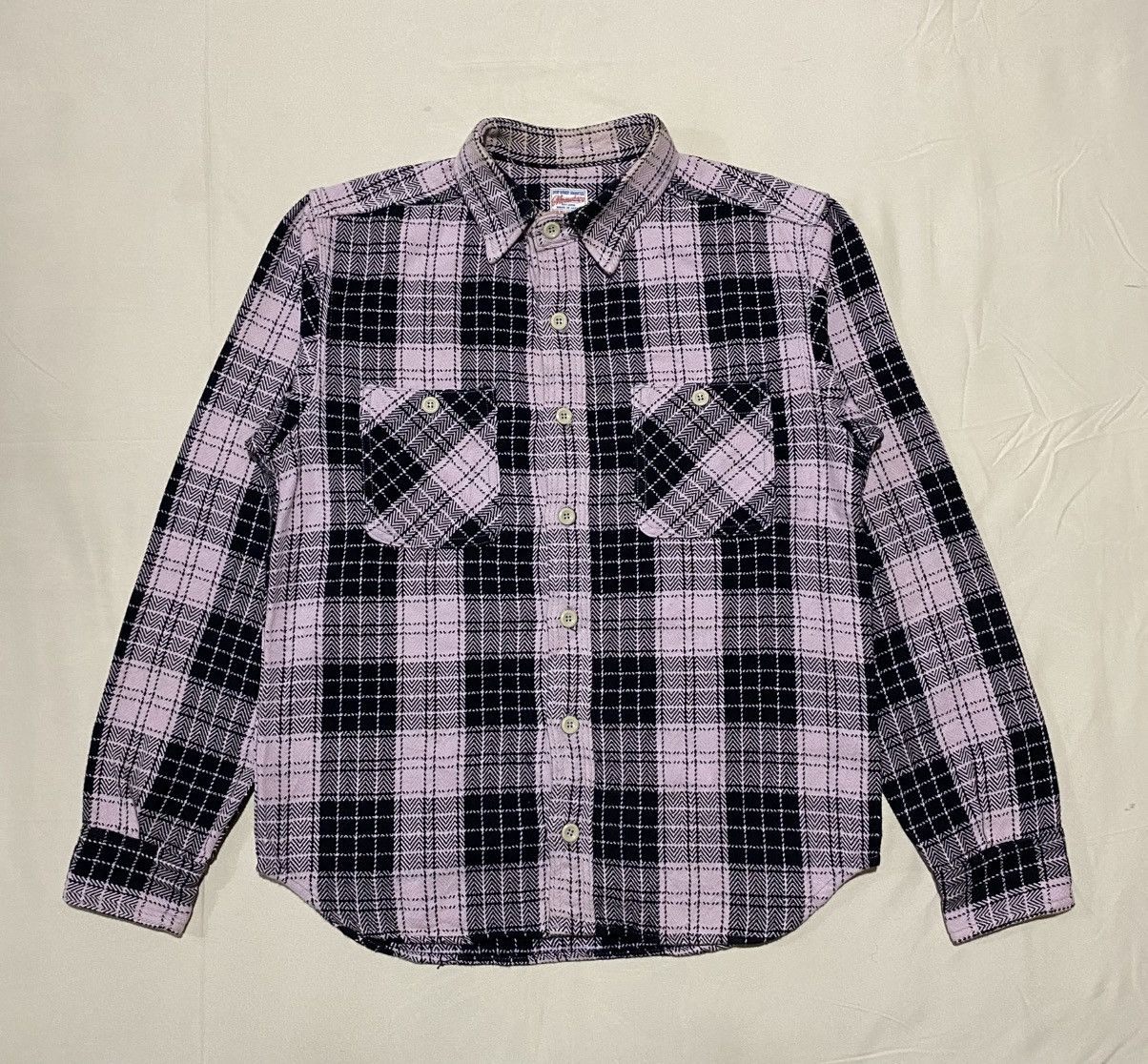 Momotaro Jeans Momotaro Check Flannel Shirt Button Ups Size US M / EU 48-50 / 2 - 1 Thumbnail