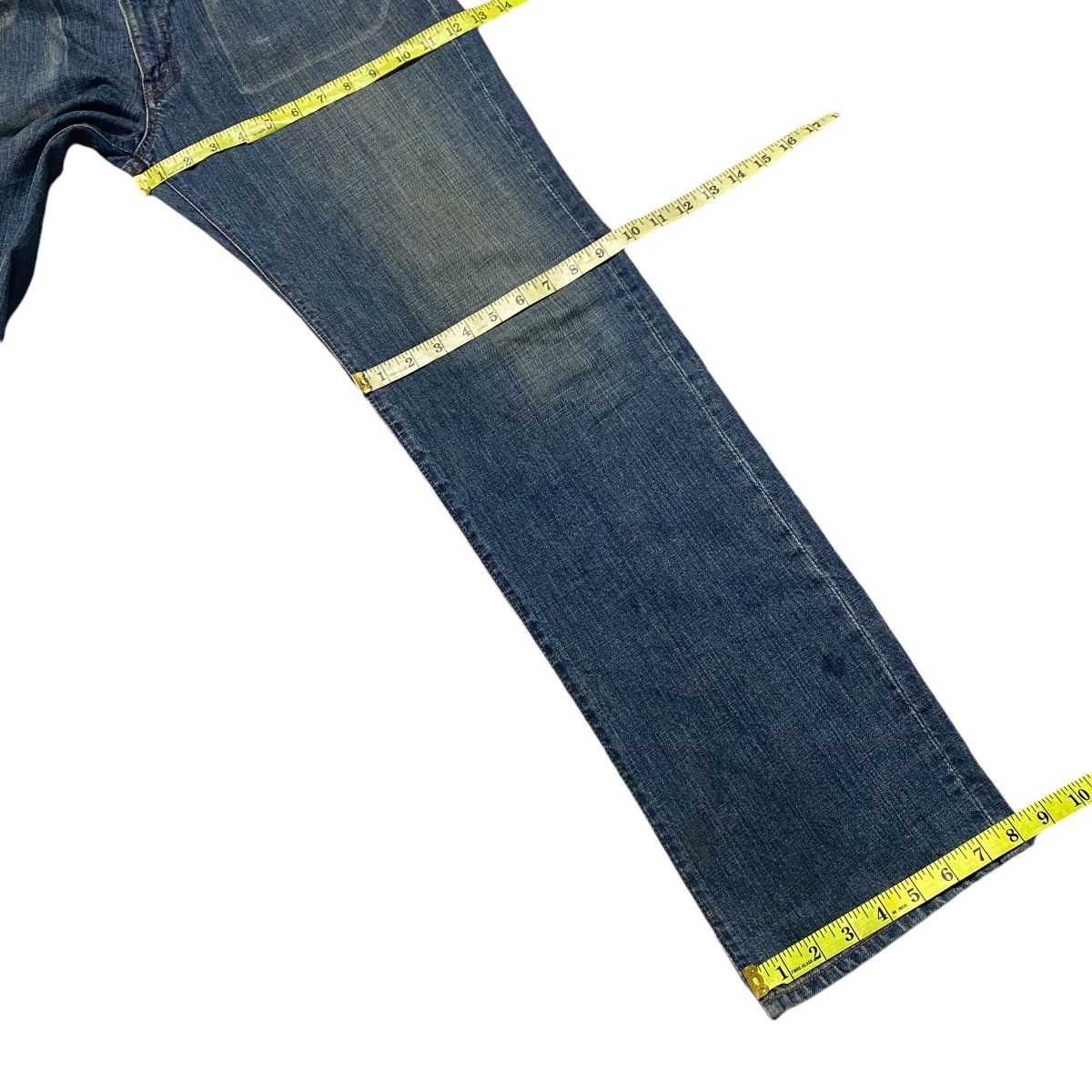 Vintage Vintage BIG JOHN Denim Cargo Pocket Jeans Size US 34 / EU 50 - 21 Thumbnail