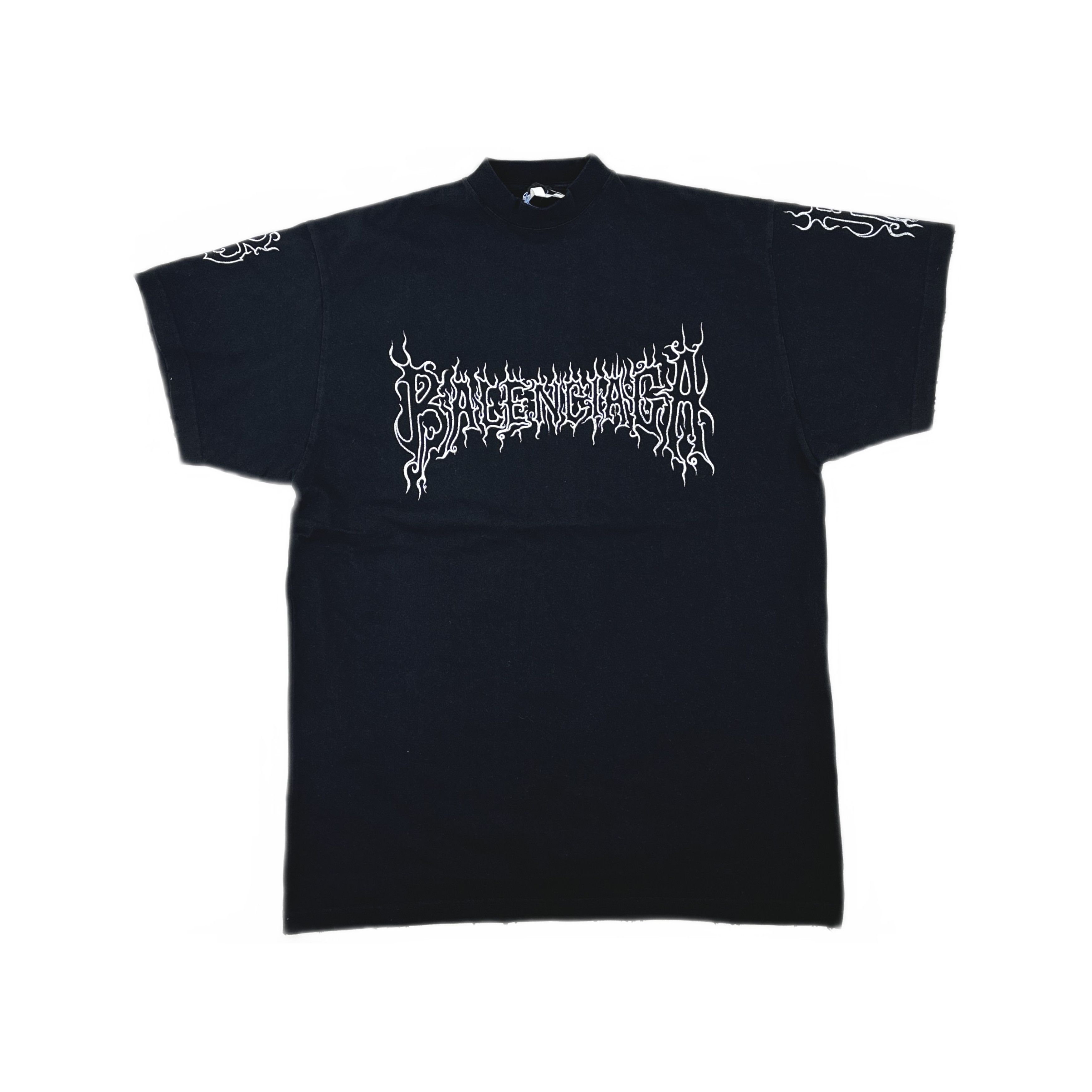 Balenciaga Balenciaga Tribal Graphic T-Shirt Size S Size US S / EU 44-46 / 1 - 1 Thumbnail