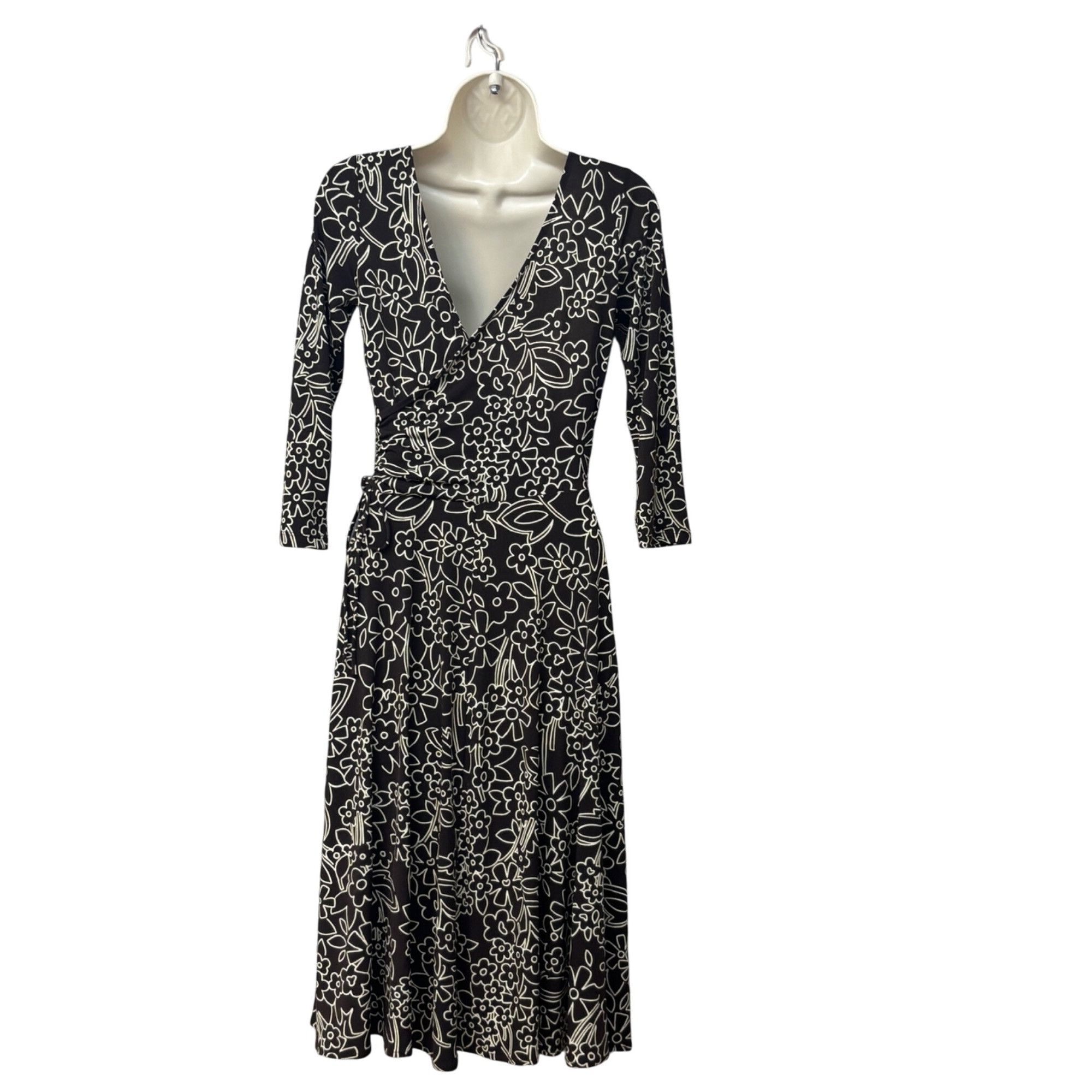 Other London Times Floral Surplice Neckline/backline dress with 3/ Size S / US 4 / IT 40 - 9 Thumbnail