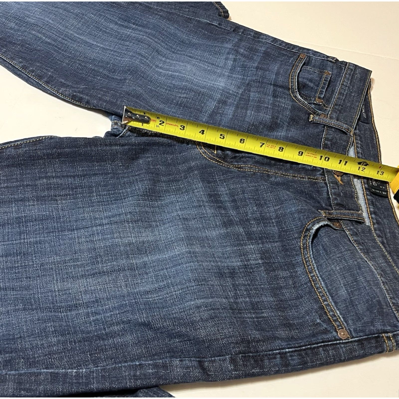 Lucky Brand Lucky Brand 221 Jeans Bootcut Regular 38x31 38x32 Blue Denim Stitch Zipper Logo 5-Pocket Mens Size US 38 / EU 54 - 4 Thumbnail