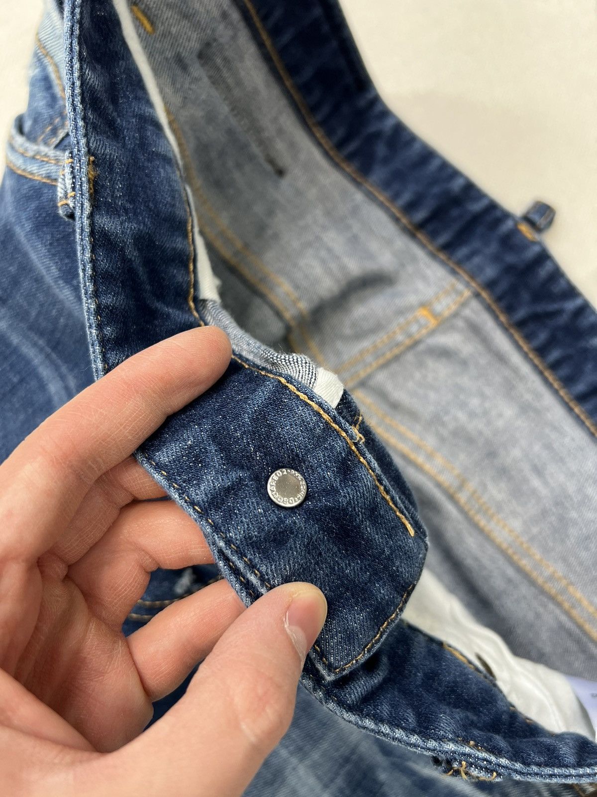 Dsquared2 Pants Dsquared2 x Manchester City Limited Edition Denim Size US 34 / EU 50 - 6 Thumbnail