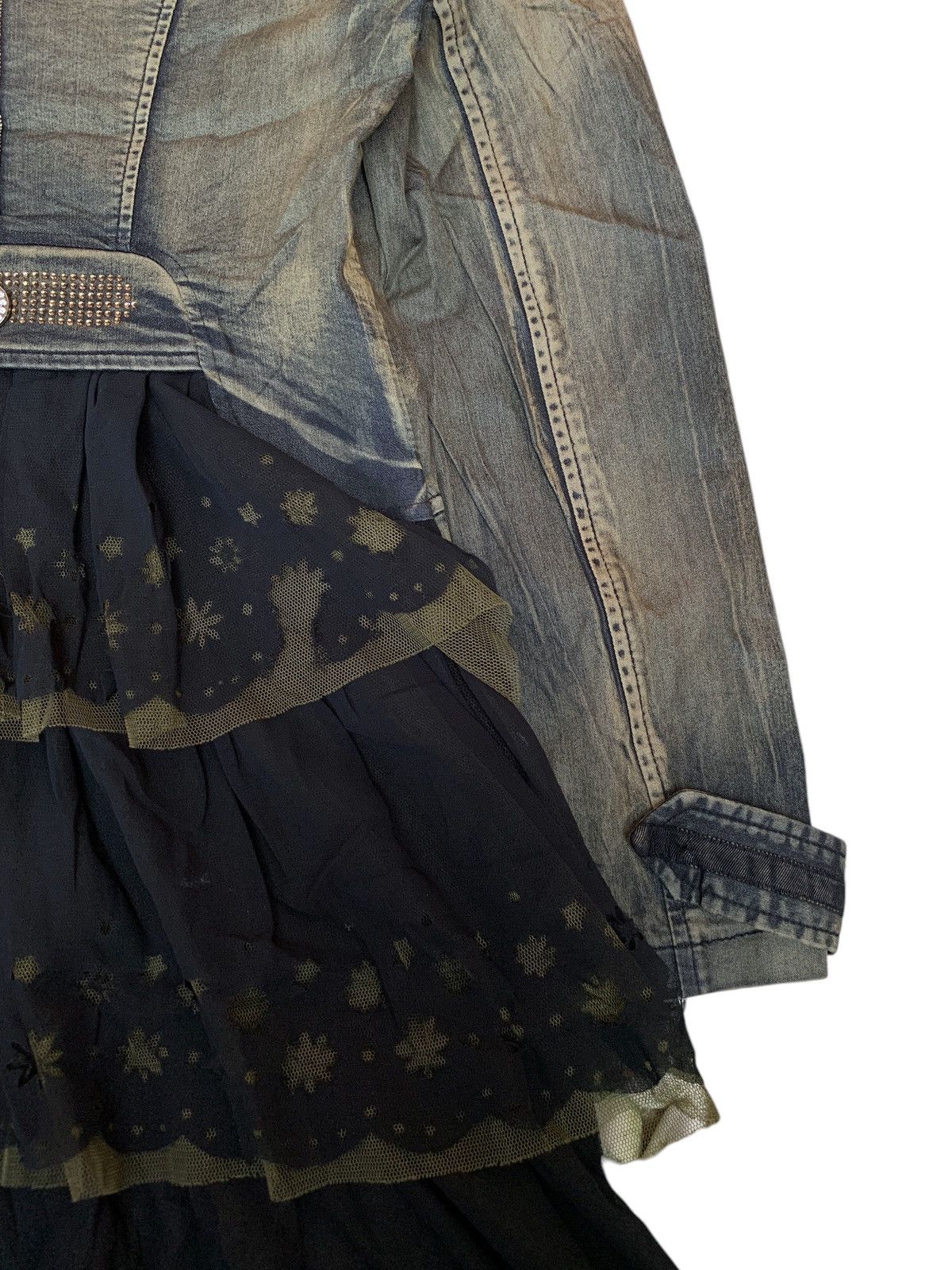 If Six Was Nine × Japanese Brand × Vintage Vtg midi dress punk style y2k Size S / US 4 / IT 40 - 13 Thumbnail