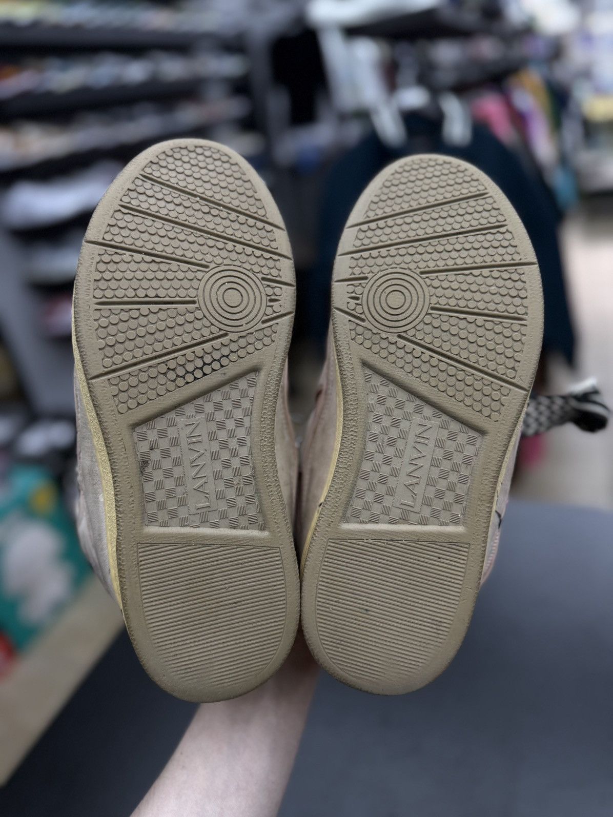 Gallery Dept. × Lanvin Gallery DEPT Lanvin Sneakers Pink Size 42EU/9US $1300 Size US 9 / EU 42 - 13 Thumbnail