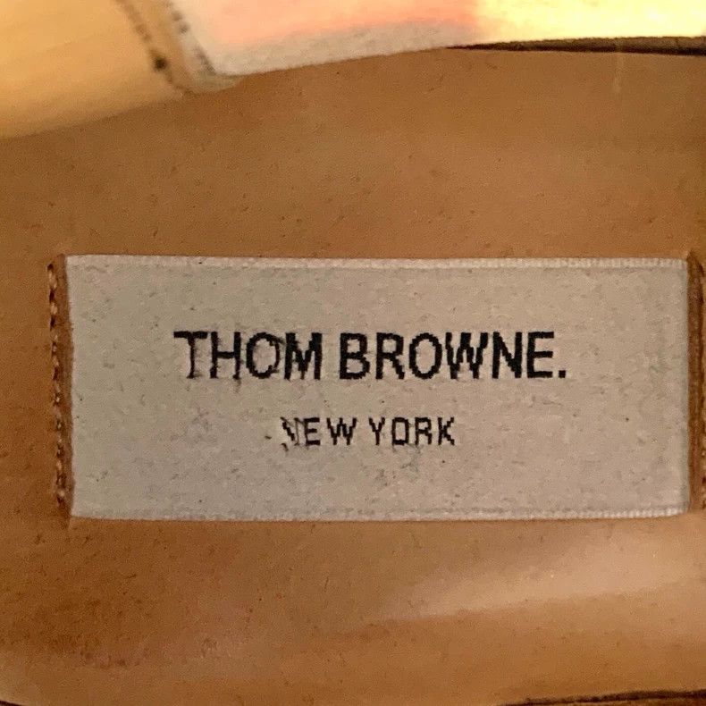 Thom Browne Thom Browne Black striped round head leather boots. Martin Size US 9 / EU 42 - 7 Thumbnail