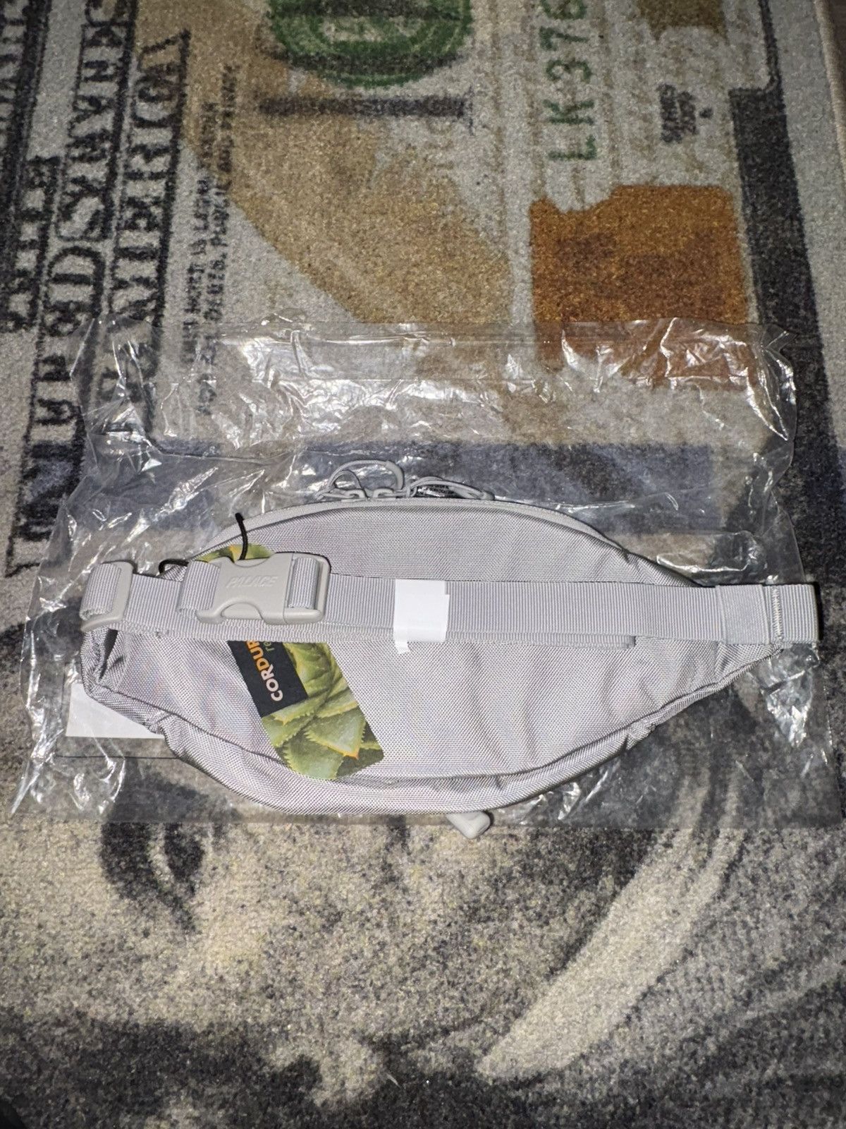 Palace Palace Cordura RE Crossbody Bag Ghost Gray Size ONE SIZE - 3 Thumbnail