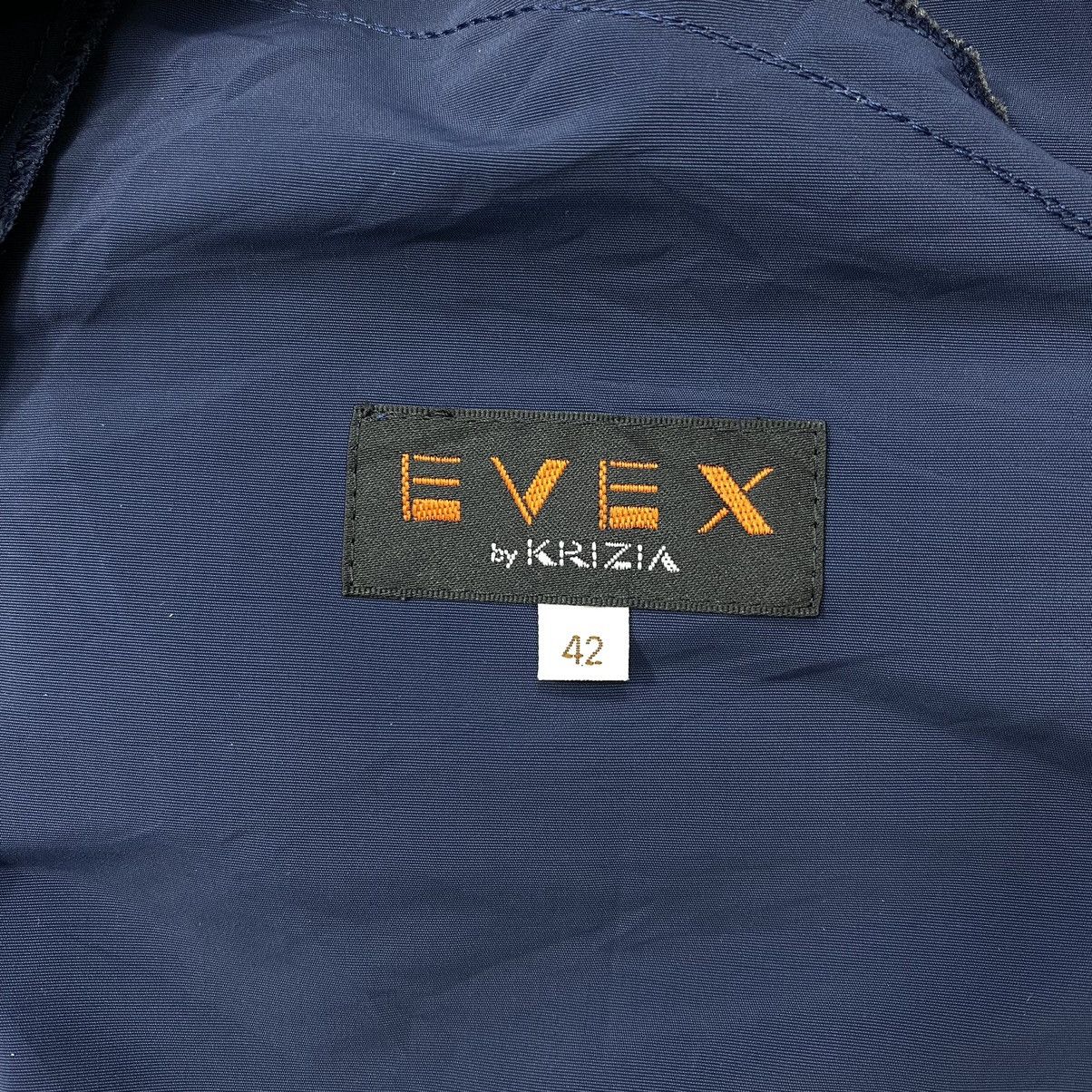 Other EVEX By KRIZIA Italian Designer Navy Overcoat Jacket Size US M / EU 48-50 / 2 - 4 Thumbnail