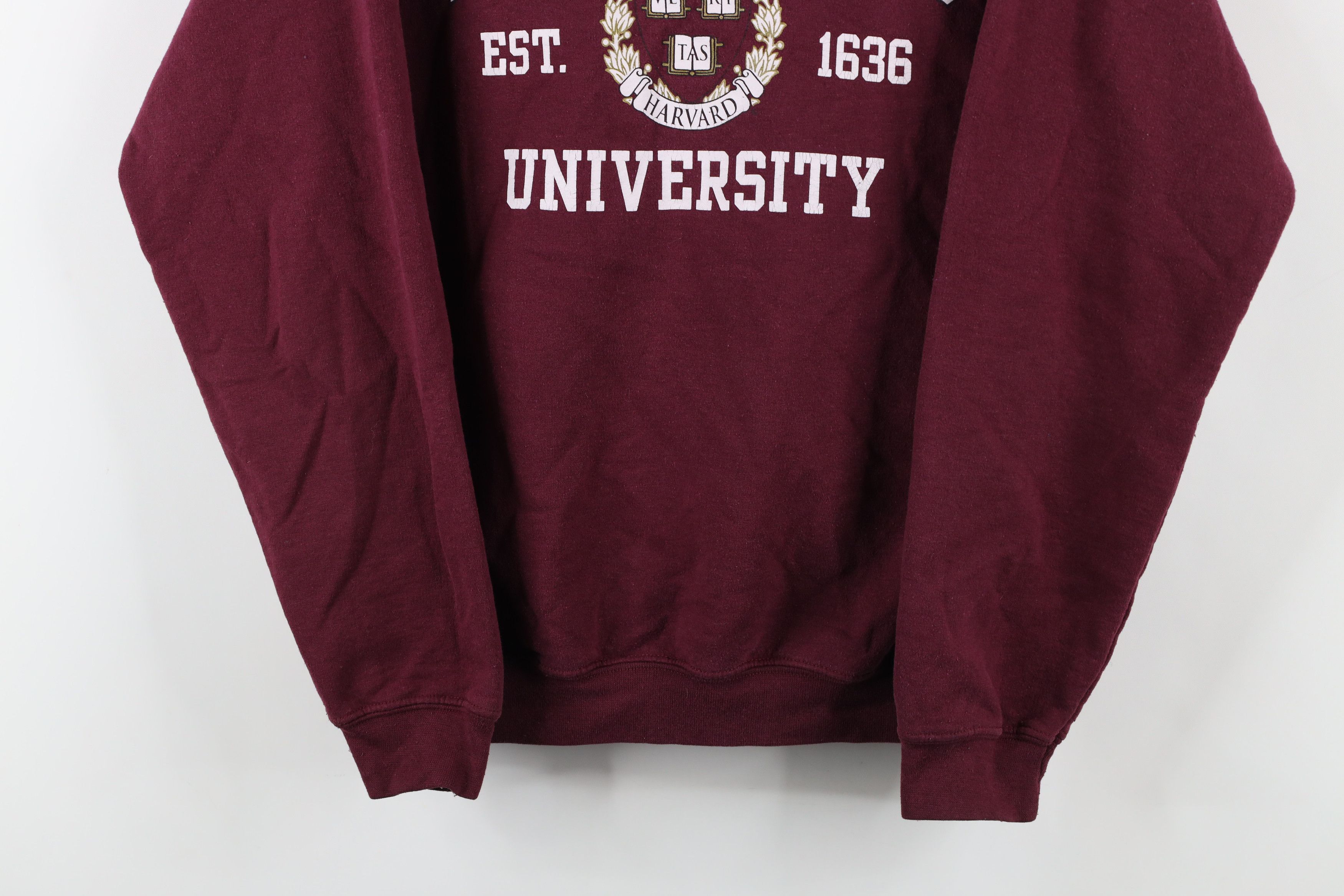 Vintage Vintage 90s Spell Out Harvard University Crewneck Sweatshirt Size US M / EU 48-50 / 2 - 3 Thumbnail