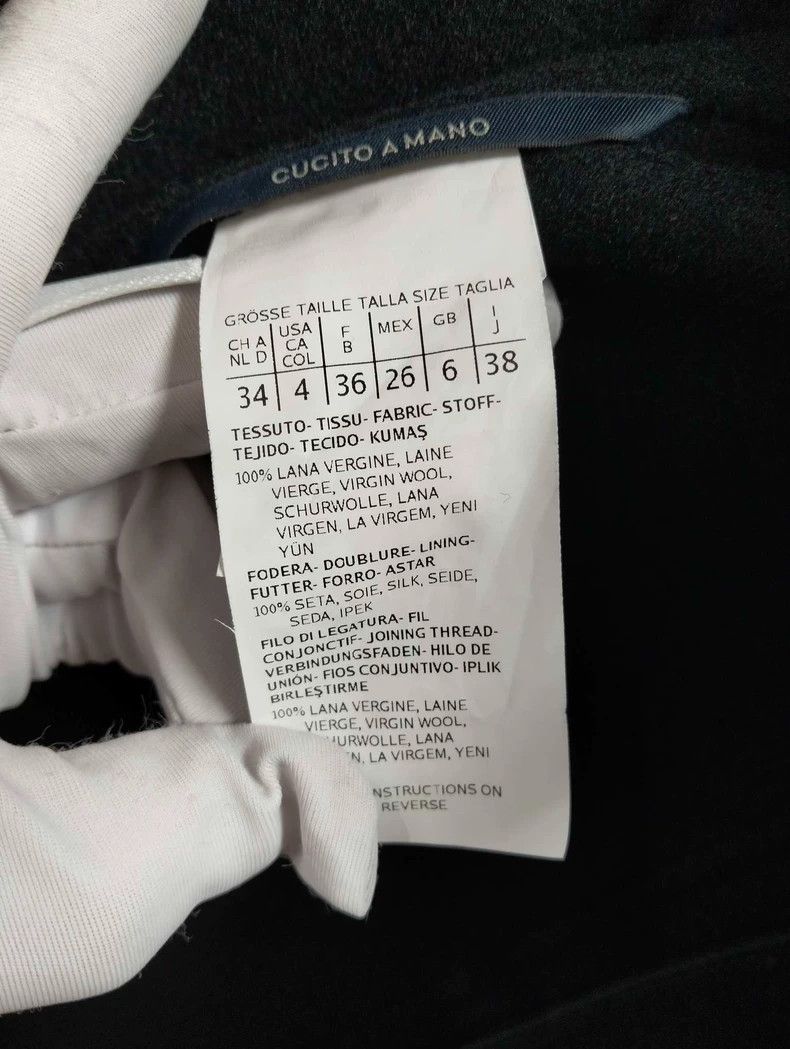 Max Mara Black double-breasted wool coat