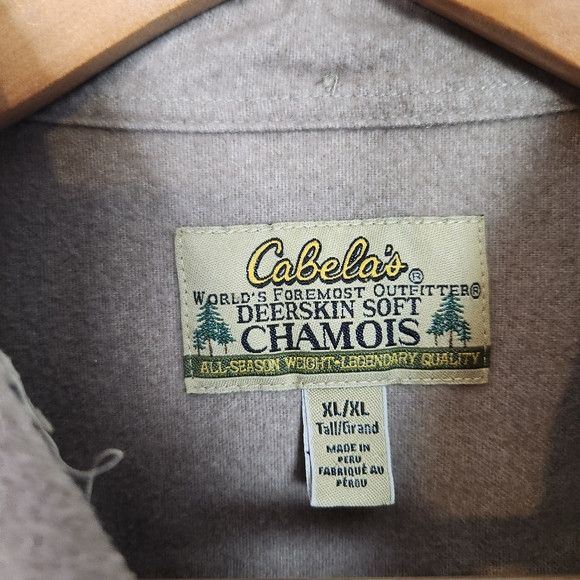 Cabelas Cabela's Chamois Hunting Dog Dogs Flannel Shirt Mens XXL Size US XXL / EU 58 / 5 - 6 Thumbnail