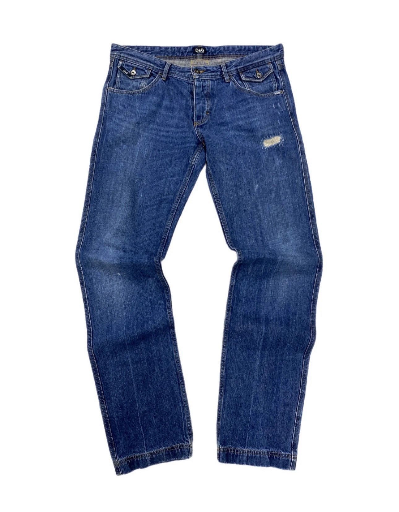 Dolce & Gabbana Vintage Dolce & Gabanna Power Jeans Tight Fit Y2K Style Size US 34 / EU 50 - 2 Thumbnail