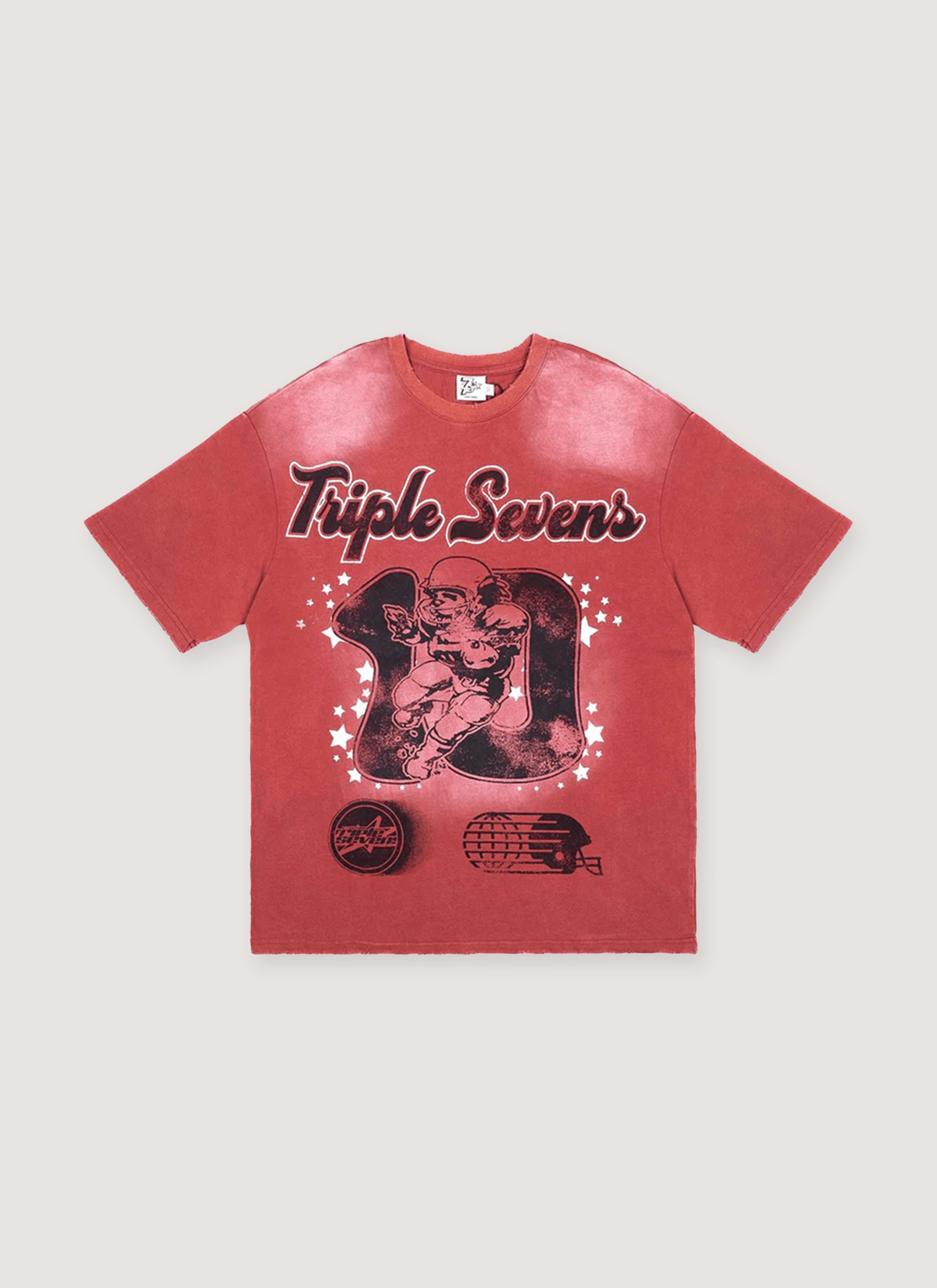 TRIPLE SEVENS All Star Football Tee Red Size US S / EU 44-46 / 1 - 1 Thumbnail