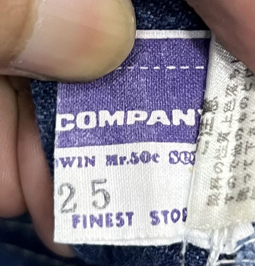 Edwin × Vintage Vintage EDWIN “Over Works Factory” Denim Overalls - Size S Size US 30 / EU 46 - 22 Thumbnail