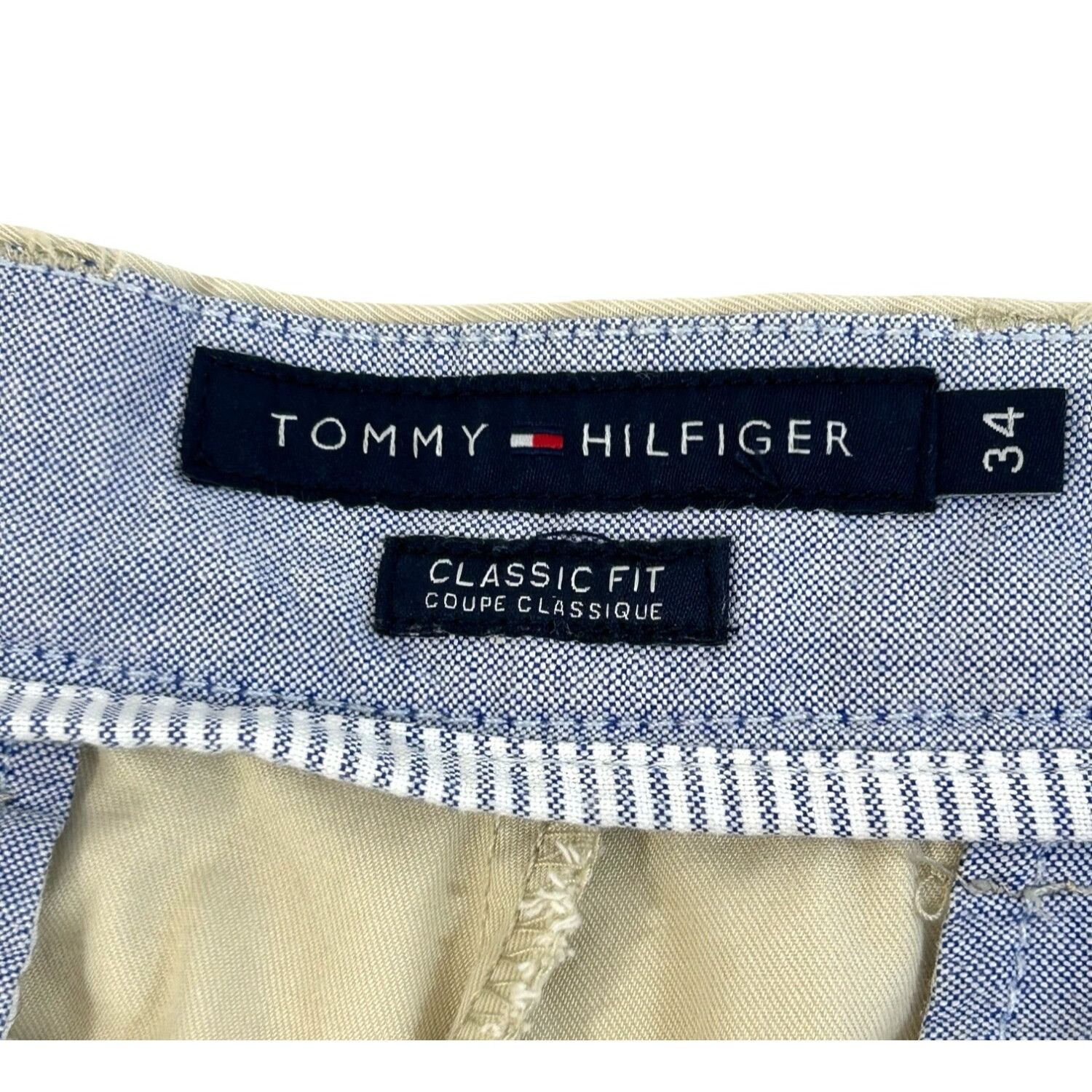 Tommy Hilfiger Tommy Hilfiger Vintage Men’s Khaki Chino Shorts 34 Classic F Size US 34 / EU 50 - 3 Thumbnail