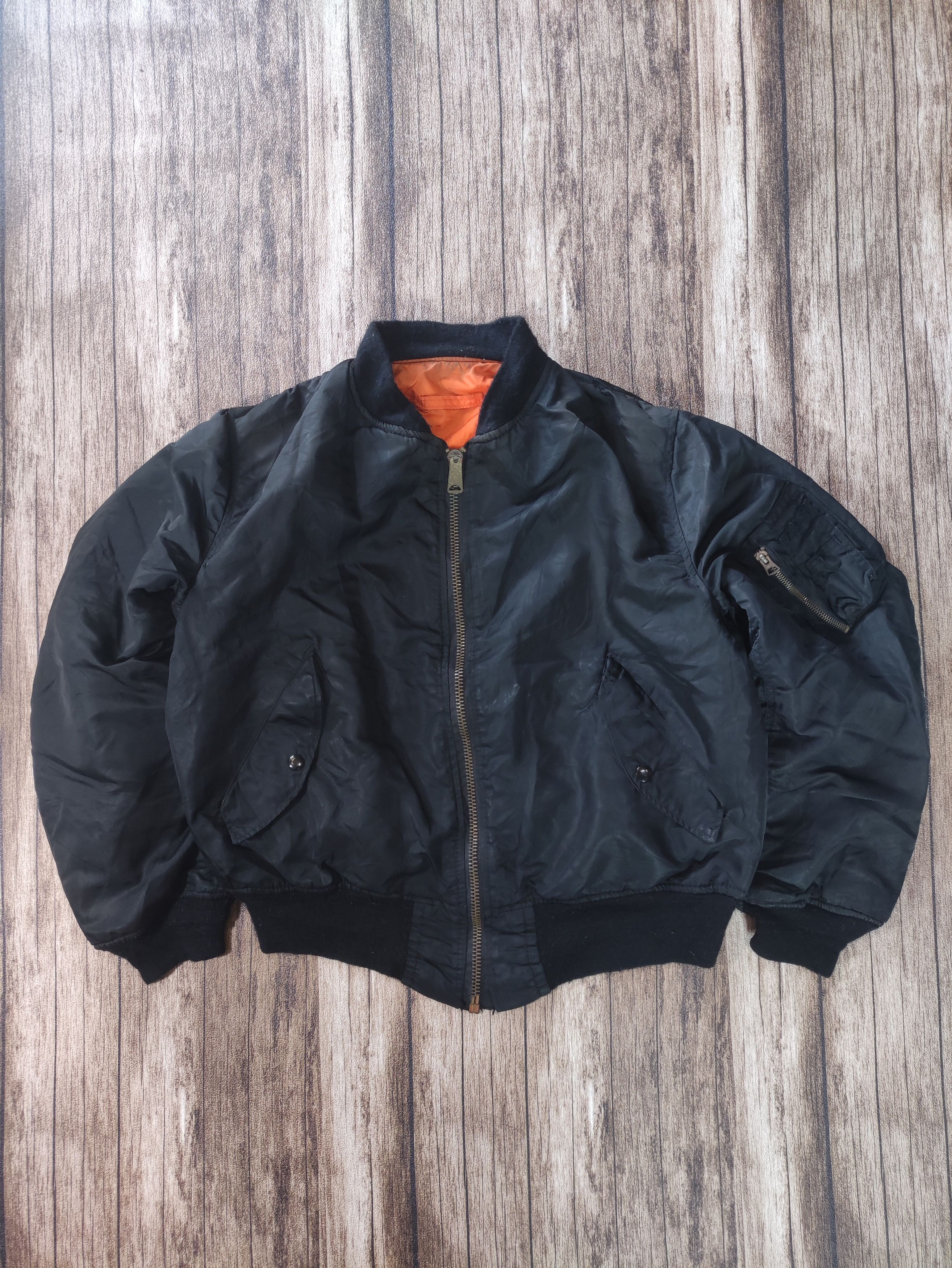 Alpha Industries Vintage 80s Alpha Industries USAF MA-1