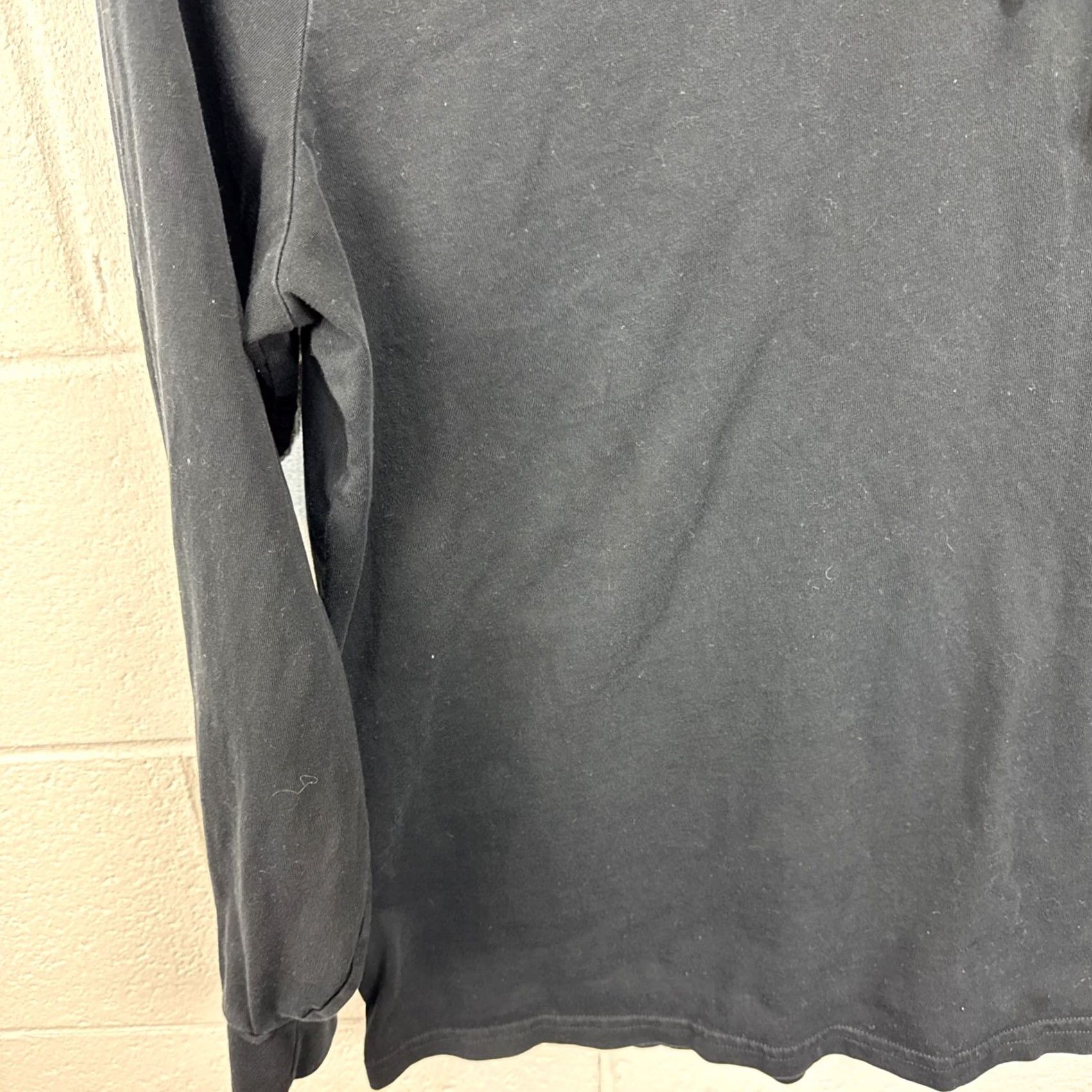 Polo Ralph Lauren Polo Ralph Lauren Mens Black Long Sleeve Hooded T-Shirt Cotton Jersey Pony XXL Size US XXL / EU 58 / 5 - 6 Thumbnail