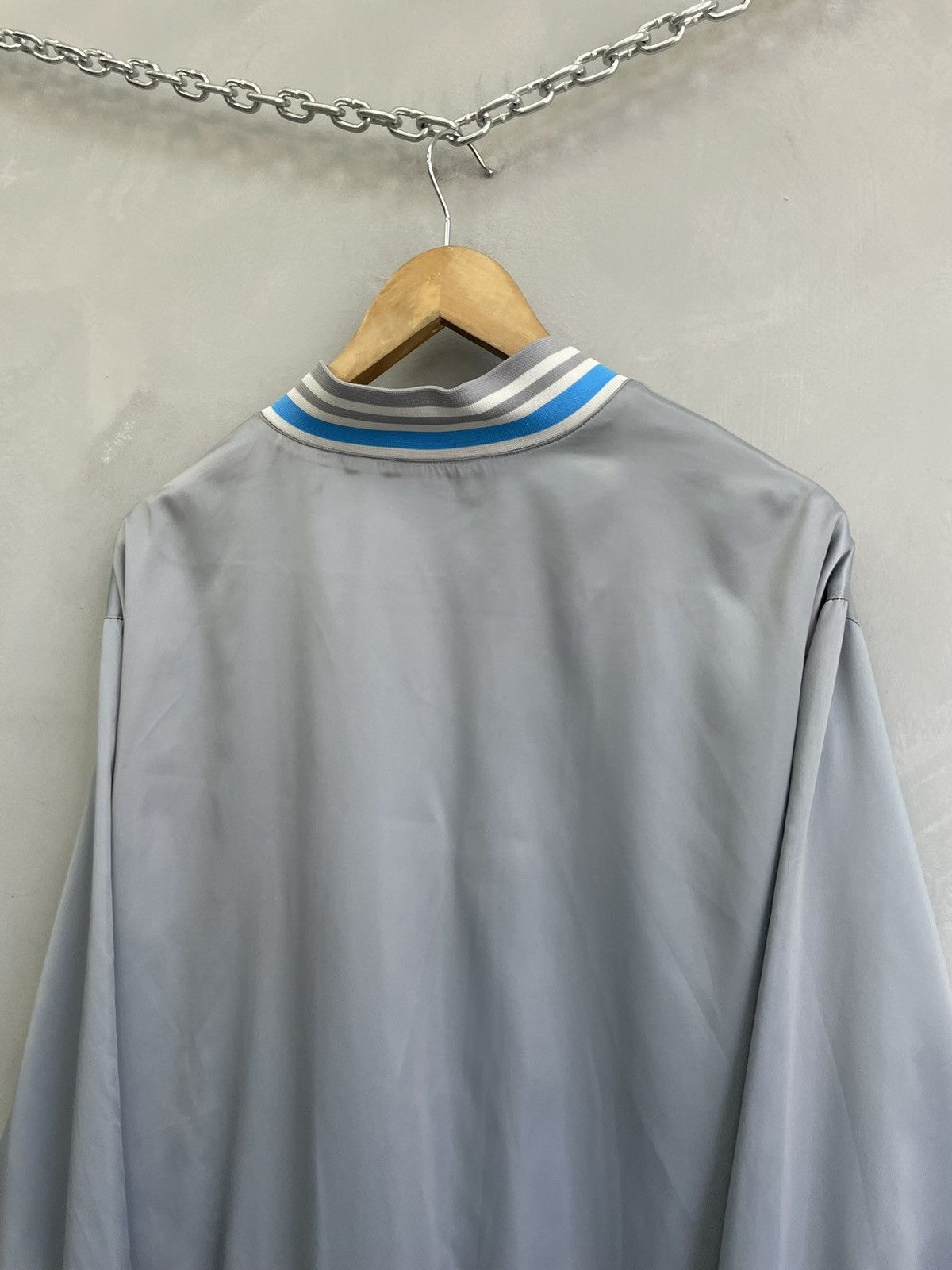 Nike Nike drill swoosh athletic dept. Nylon varsity bomber Size US XL / EU 56 / 4 - 11 Thumbnail