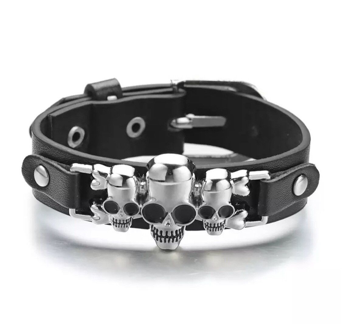 Jewelry Skeleton Skull Bracelet Size ONE SIZE - 2 Thumbnail
