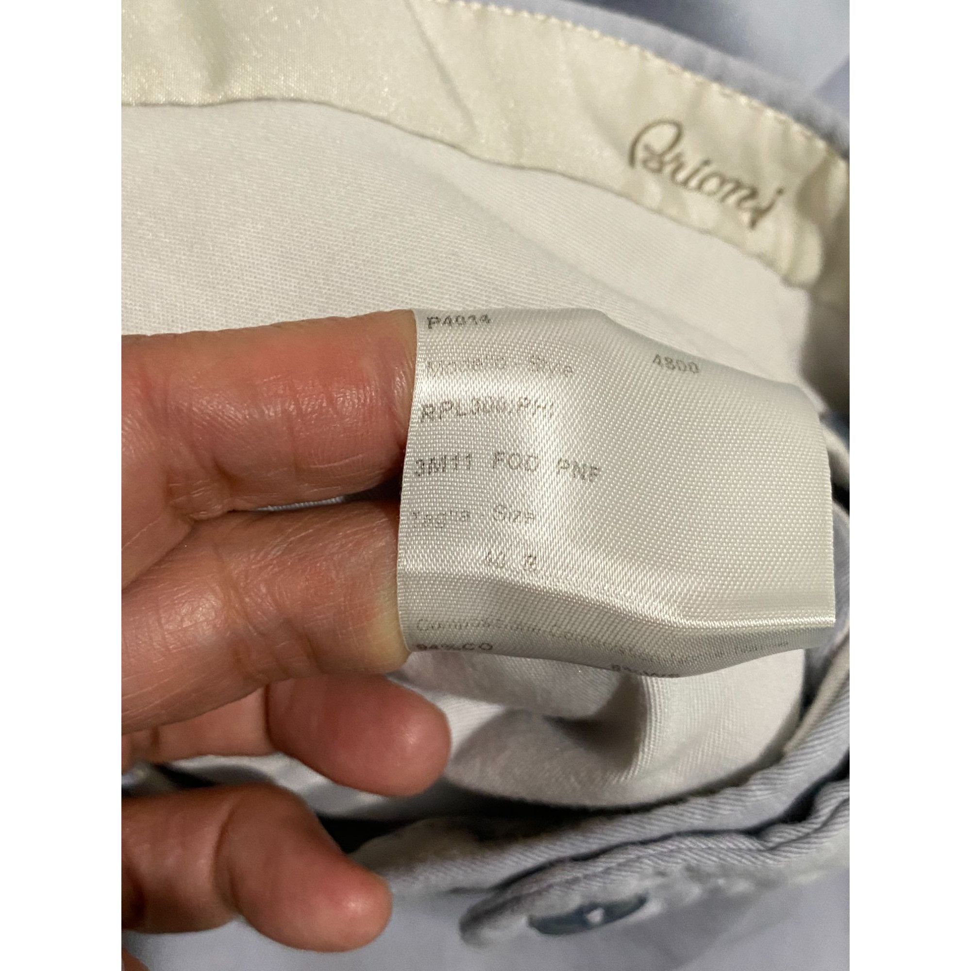Brioni Brioni Flat Front Relaxed Fit Dress Pants Gray 40x28 Men's F Size US 40 / EU 56 - 4 Thumbnail