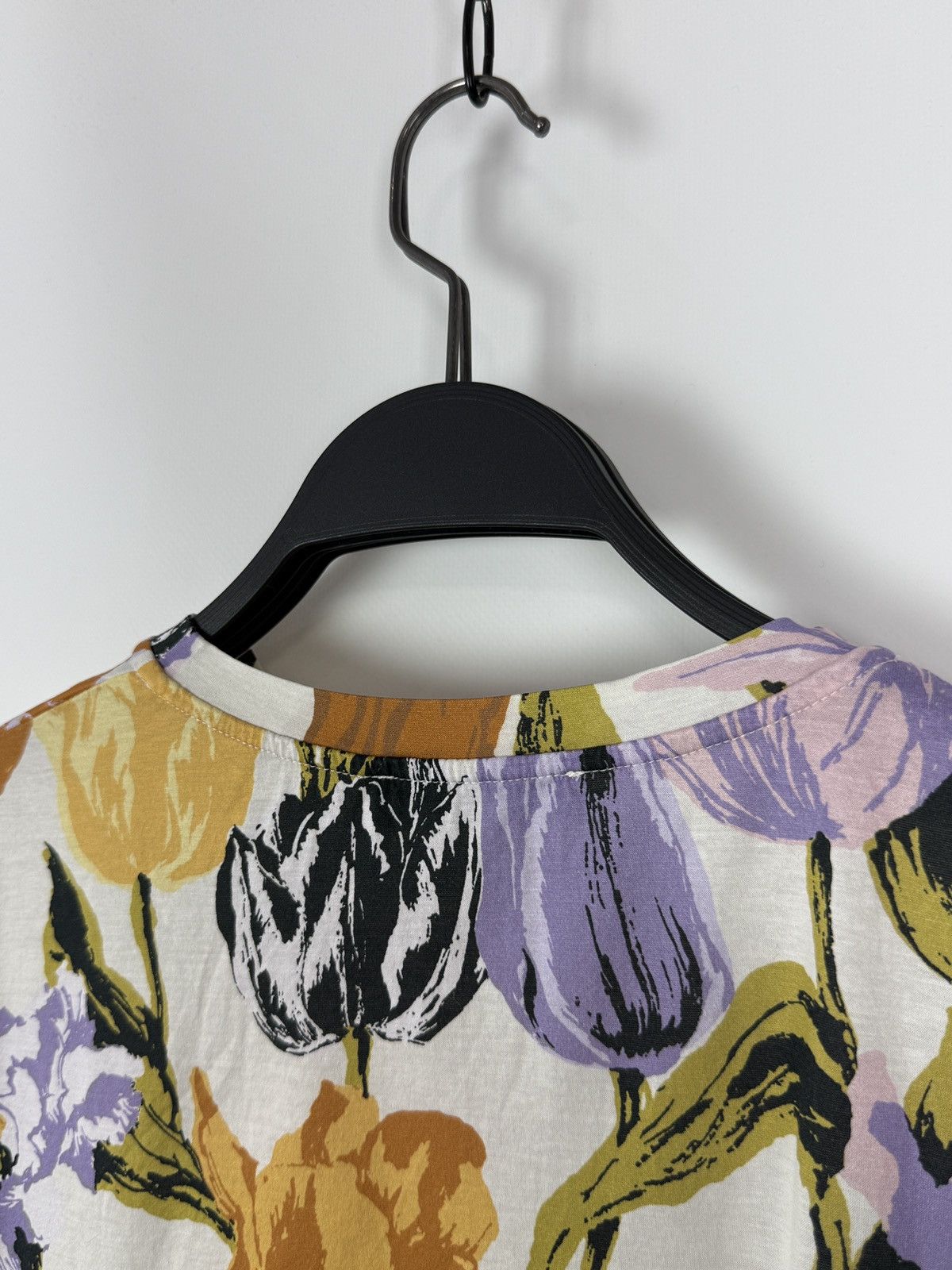 Weekend Max Mara Weekend Max Mara Floral Printed Jersey T-Shirt Size M / US 6-8 / IT 42-44 - 4 Thumbnail