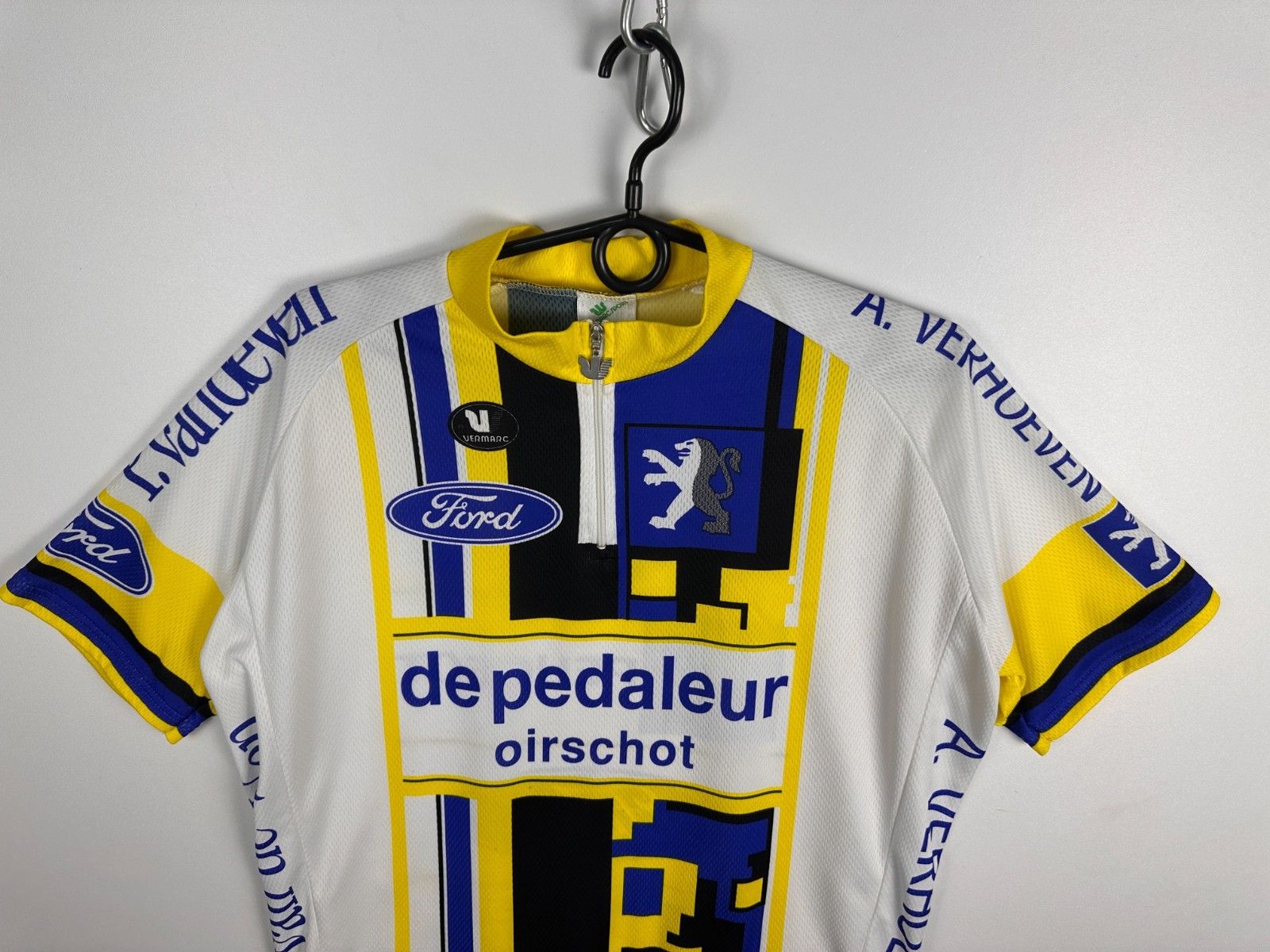 Other De pedaleur Oirschot Peugeot Ford Vermarc Cycling Jersey 3XL Size US XXL / EU 58 / 5 - 2 Thumbnail
