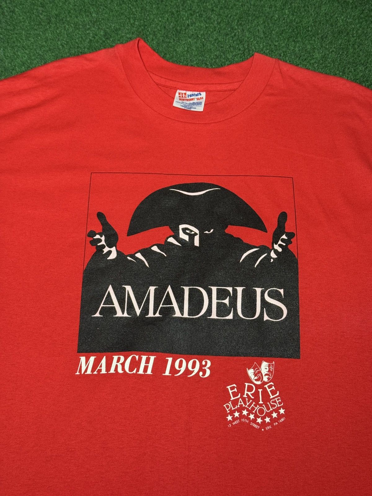 Hanes Amadeus Play Drama 90s Erie Playhouse XL T Shirt New Size US XL / EU 56 / 4 - 2 Thumbnail