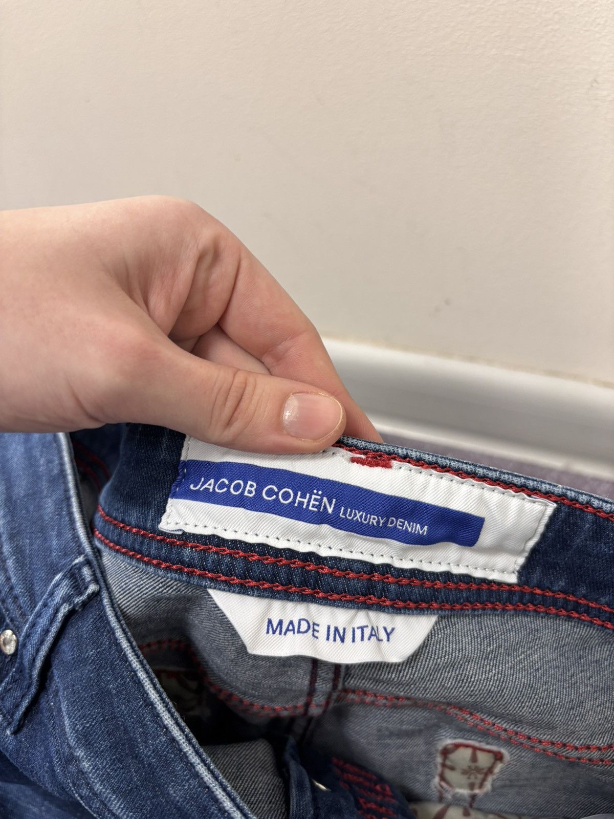 Jacob Cohen Jacob Cohen Bard Men’s Blue Jeans Cotton Blend Stretch Denim Size US 36 / EU 52 - 9 Thumbnail