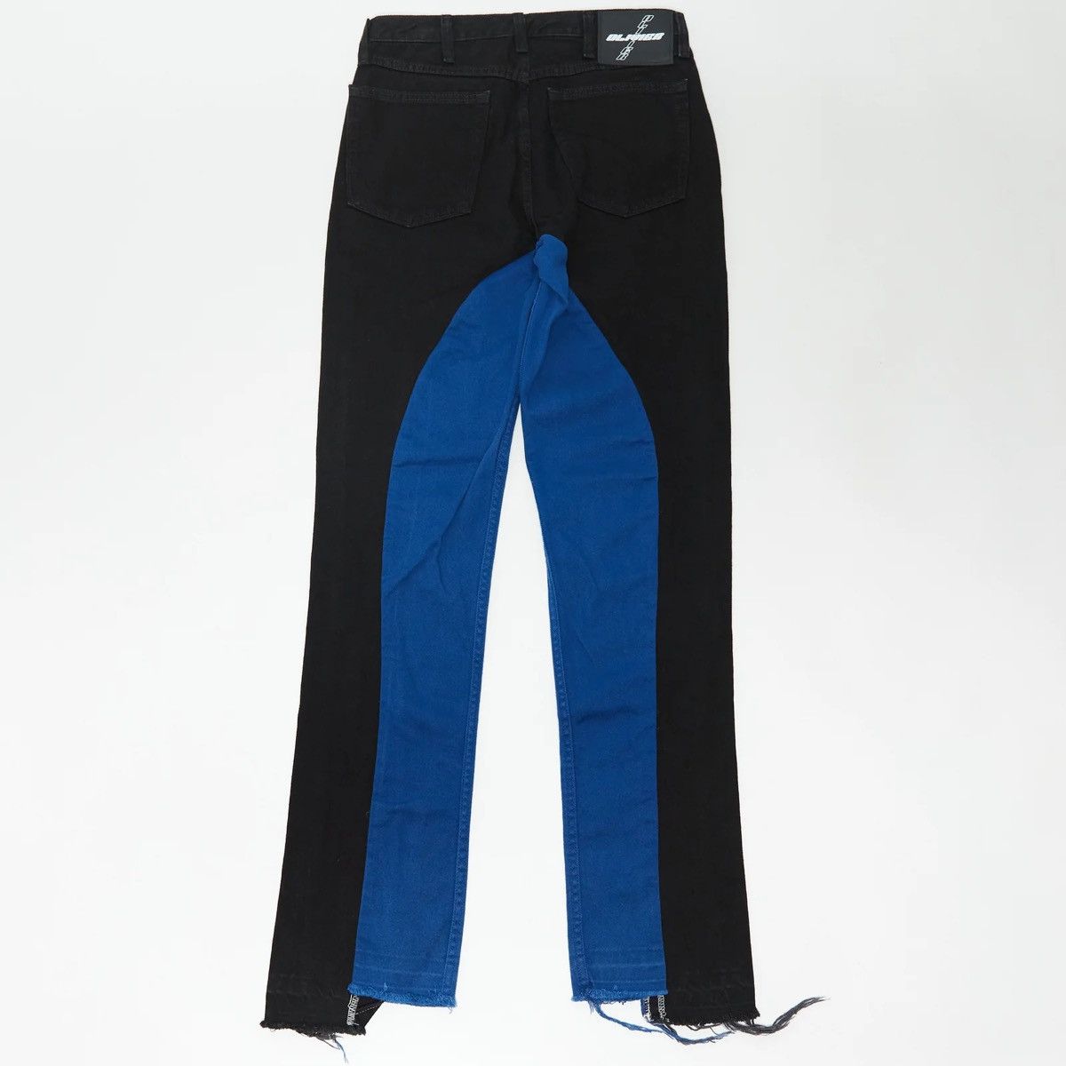 Other OLIVIER BLACK/BLUE SPLIT JEANS Size US 32 / EU 48 - 2 Thumbnail