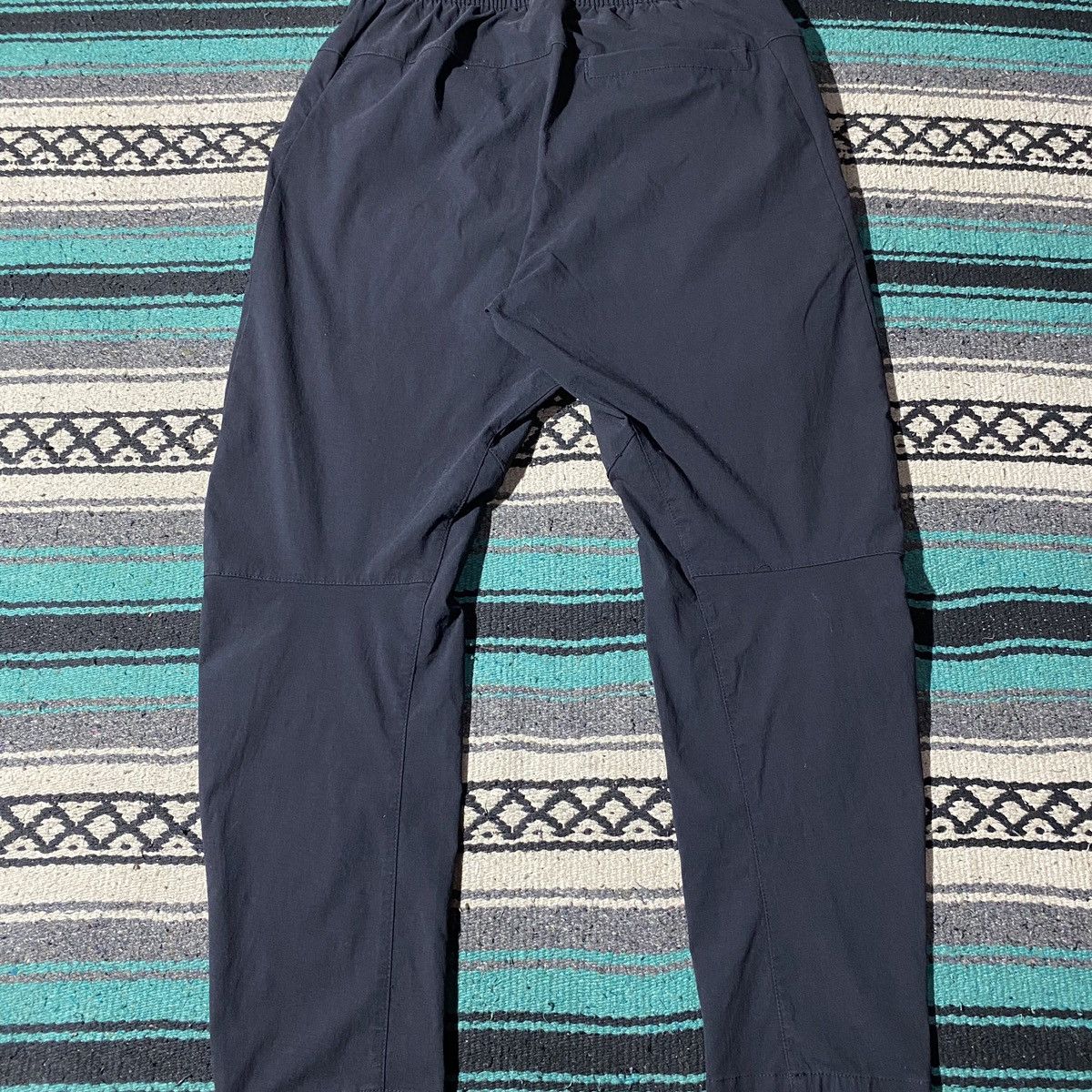 Nike × Vintage Nike Nylon Black Tech Pants Size US 30 / EU 46 - 3 Thumbnail