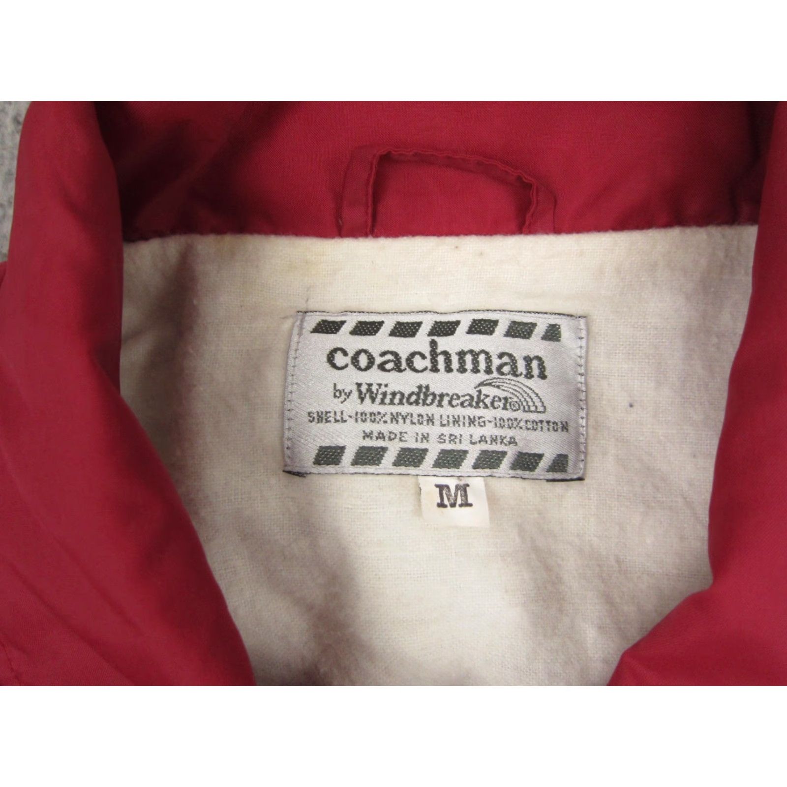 Coach Vintage Coach Jacket Mens M Pink Fuschia Snap Button Windbreaker 90s Coachman Short Nylon Softshell Solid Regular Regular Mens Size US M / EU 48-50 / 2 - 3 Thumbnail