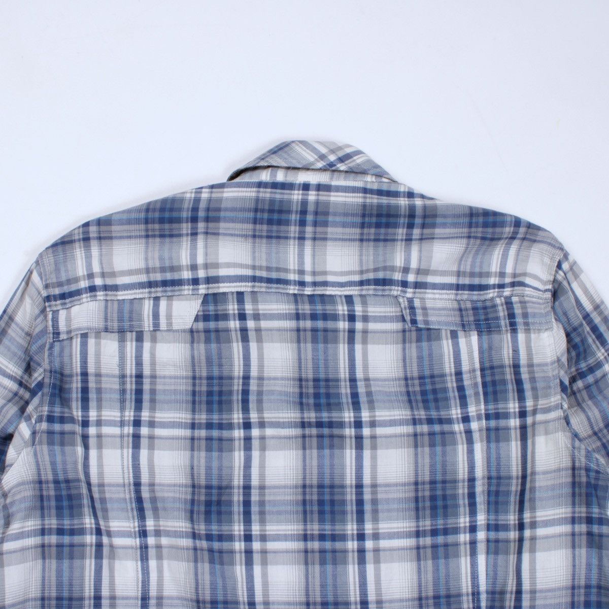 Calvin Klein × Designer CKJ Calvin Klein Jeans Lightweight Long Sleeve Plaid Shirt Size US XL / EU 56 / 4 - 14 Thumbnail