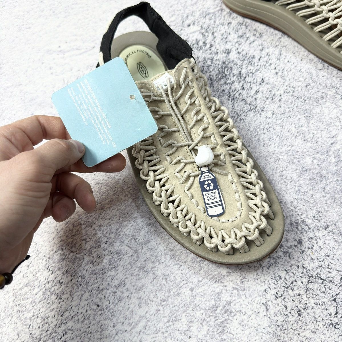 Designer × KEEN New Keen Uneek Mens Sandals Beige US9 UK8 EU42 27cm Size US 9 / EU 42 - 5 Thumbnail