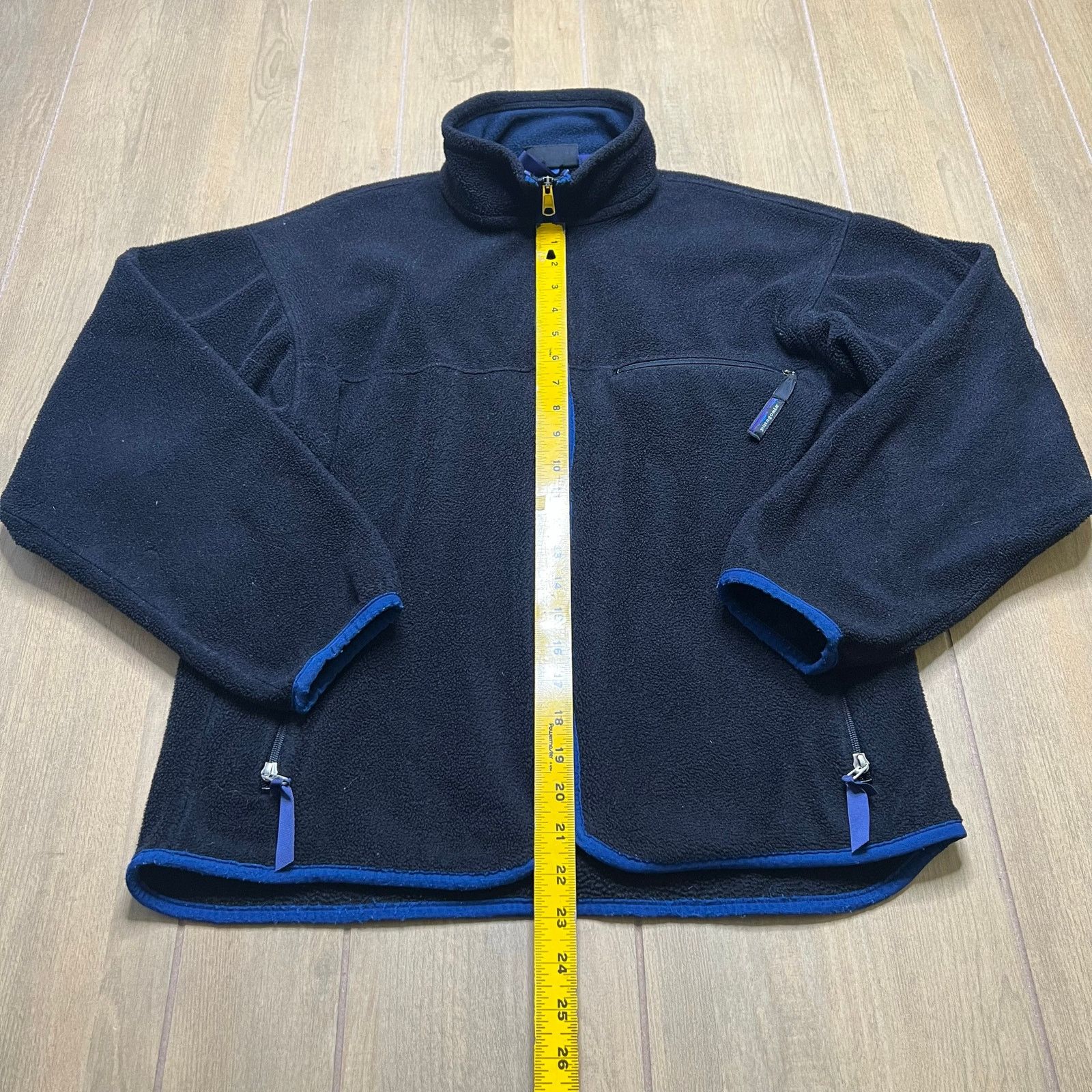 Patagonia Vintage Patagonia Fleece Jacket Mens M Blue Made in USA 90s Size US M / EU 48-50 / 2 - 6 Thumbnail