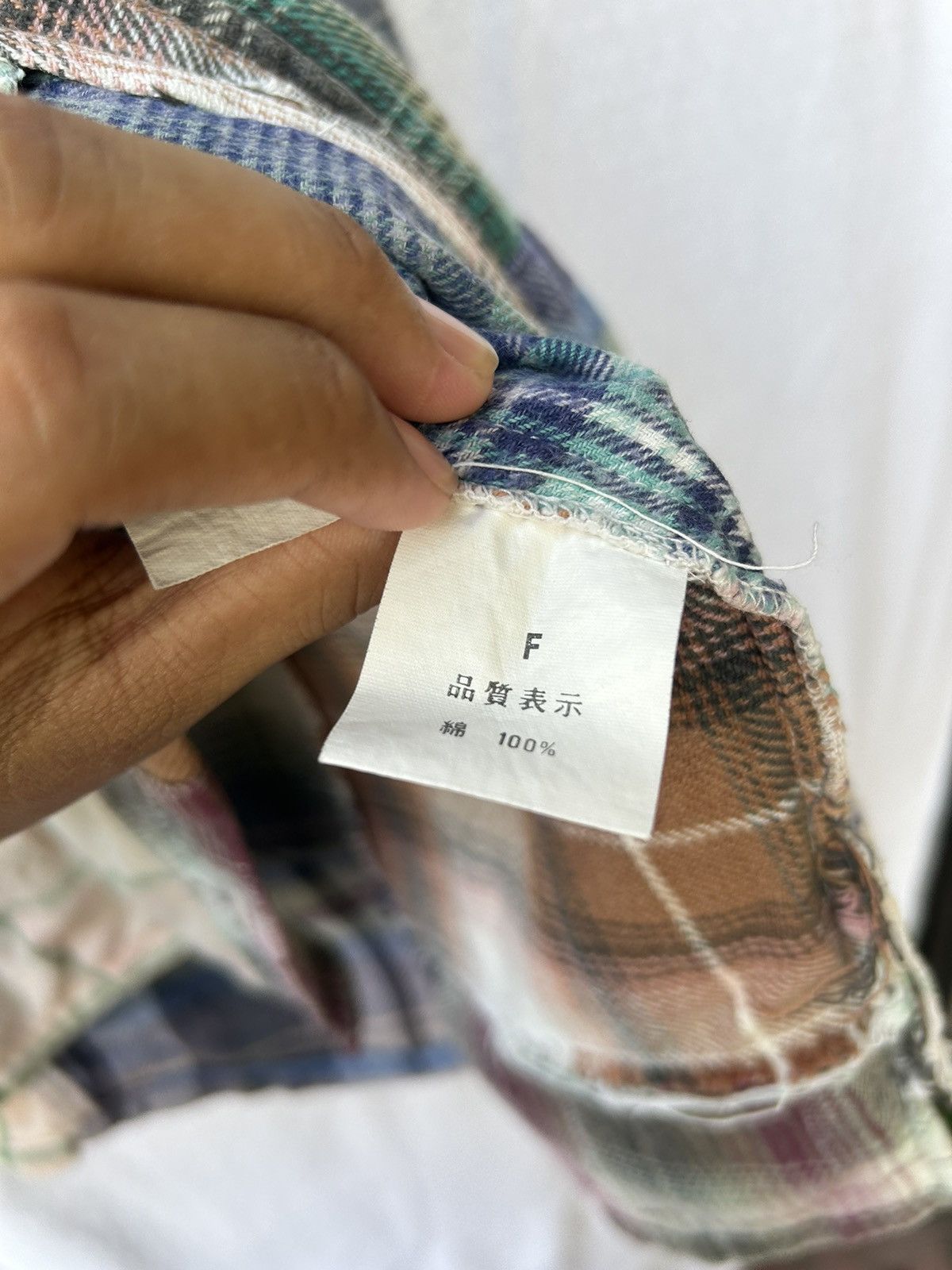 20471120 × Beauty Beast × Japanese Brand 💸BINDINGOFFER💸Redison japanese patchwork longsleeve shirt Size US XL / EU 56 / 4 - 8 Thumbnail