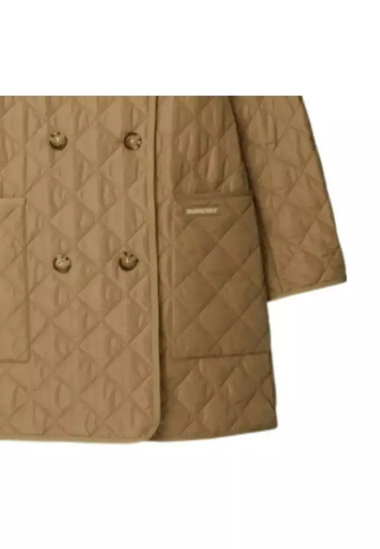 Burberry o1w1db10426 Quilted Jacket in Camel Size XL / US 12-14 / IT 48-50 - 4 Thumbnail