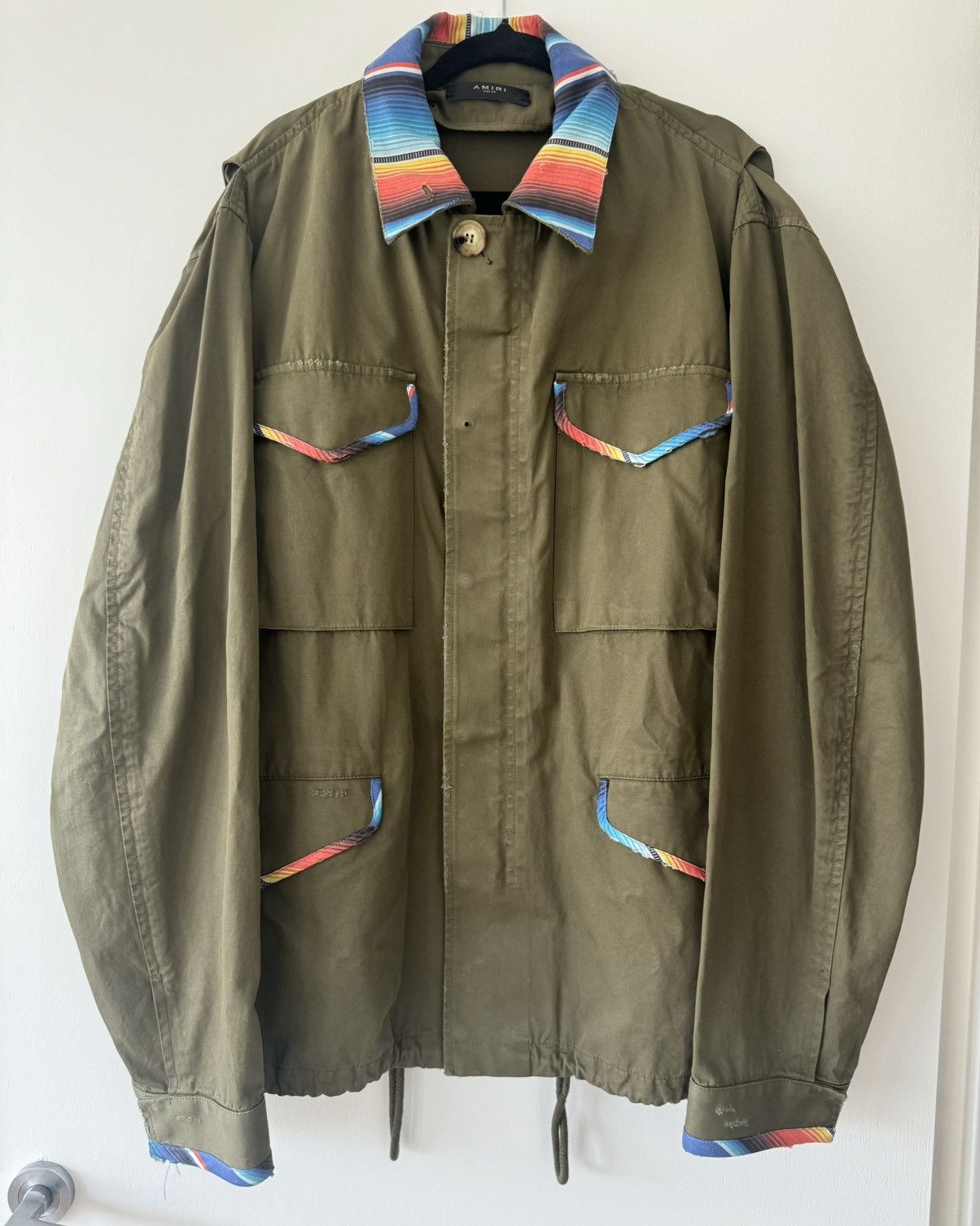 Amiri Amiri Baja M65 Military Jacket Olive Size US L / EU 52-54 / 3 - 2 Thumbnail
