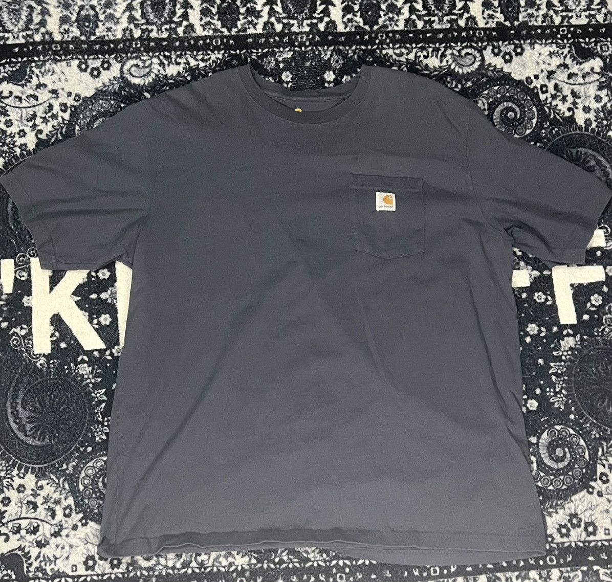 Carhartt Carhartt Navy Pocket Tee Size US XXL / EU 58 / 5 - 1 Thumbnail