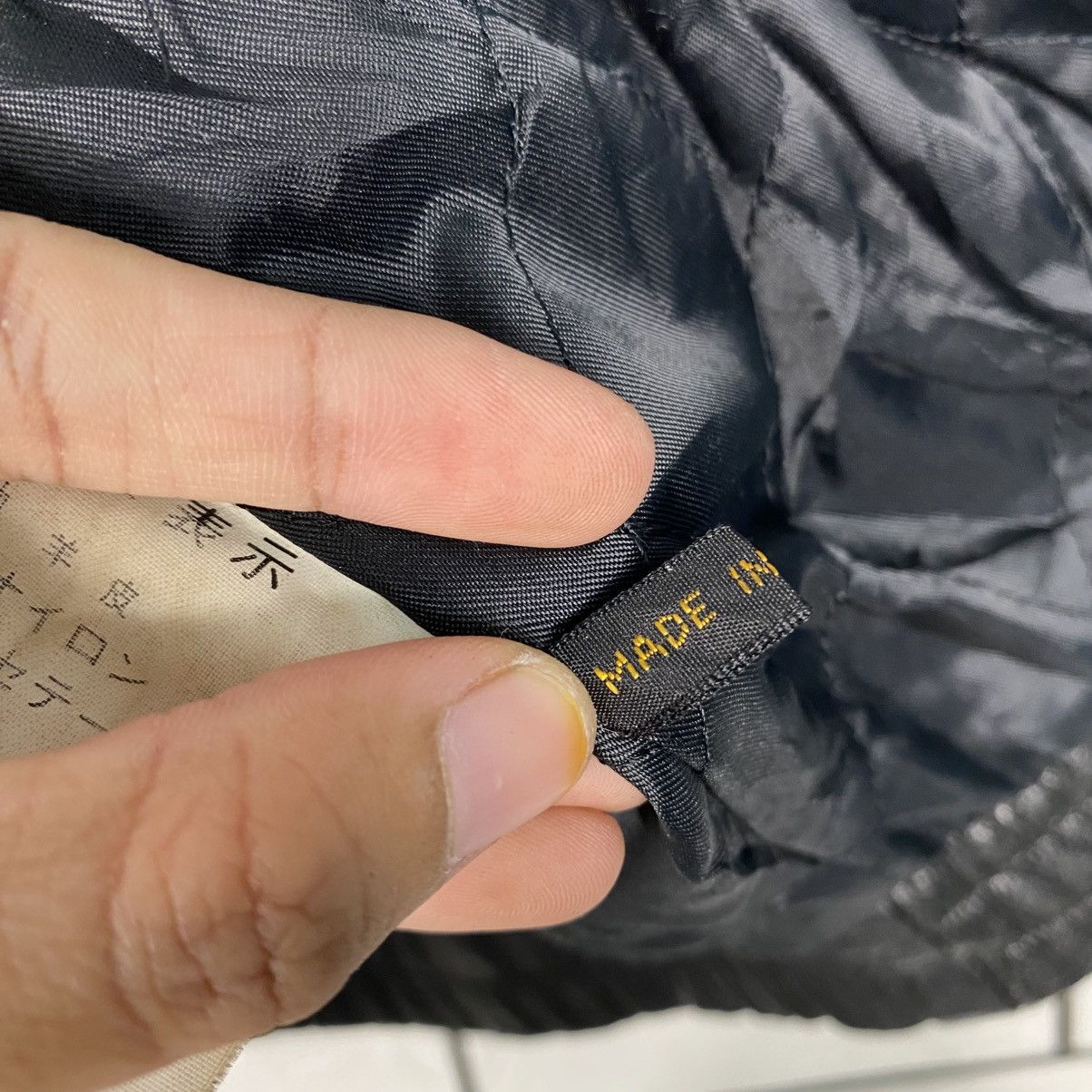Japanese Brand 📌Vintage Fly Leather Jacket Blanket Gynreo Issey Miyake Size US M / EU 48-50 / 2 - 25 Thumbnail
