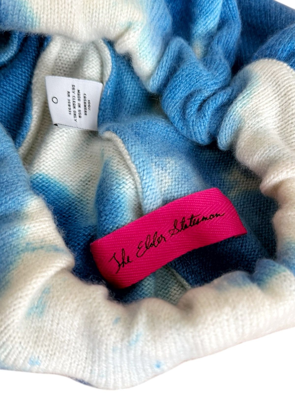 The Elder Statesman x Mordechai Rubinstein Cashmere Beret Size ONE SIZE - 4 Thumbnail