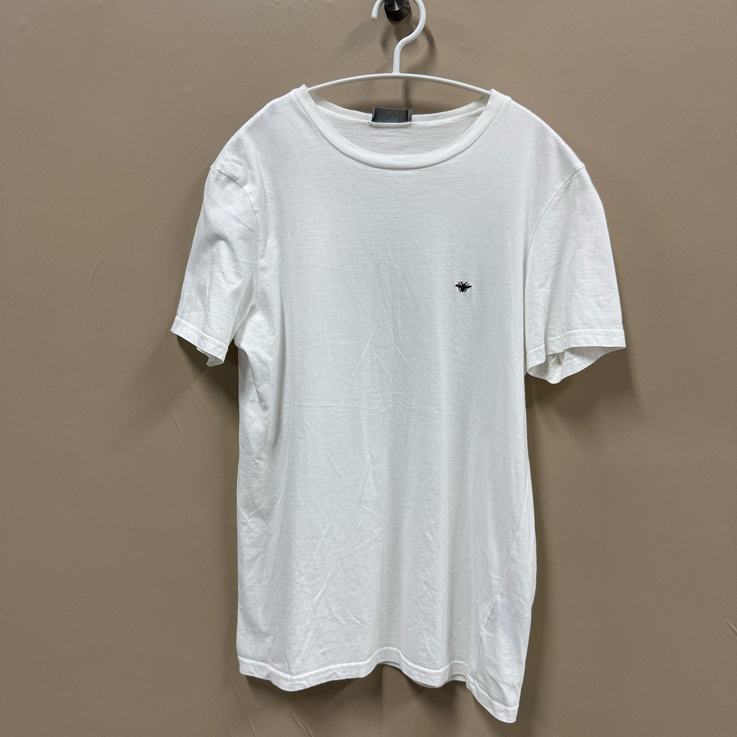 Dior × Kaws Dior X Kaws White Bee Embroidered T-Shirt | Grailed