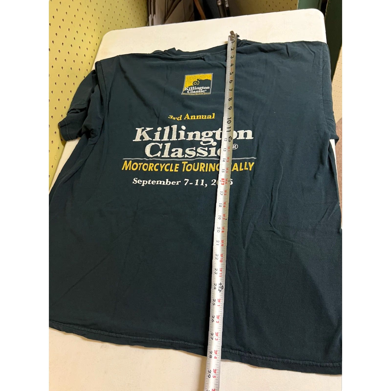 Vintage VINTAGE Killington Classic Motorcycle T-shirt Black Short Sleeve XL Men Crew Neck Vintage Size US XL / EU 56 / 4 - 5 Thumbnail