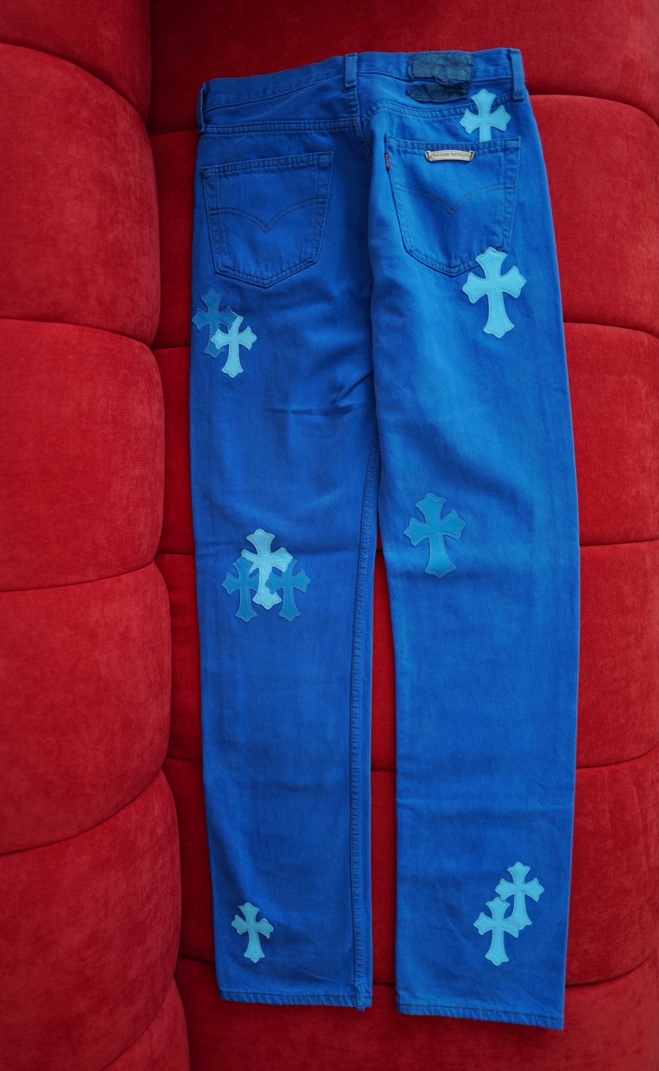 Chrome Hearts CHROME HEARTS JEANS Size 29" - 2 Thumbnail